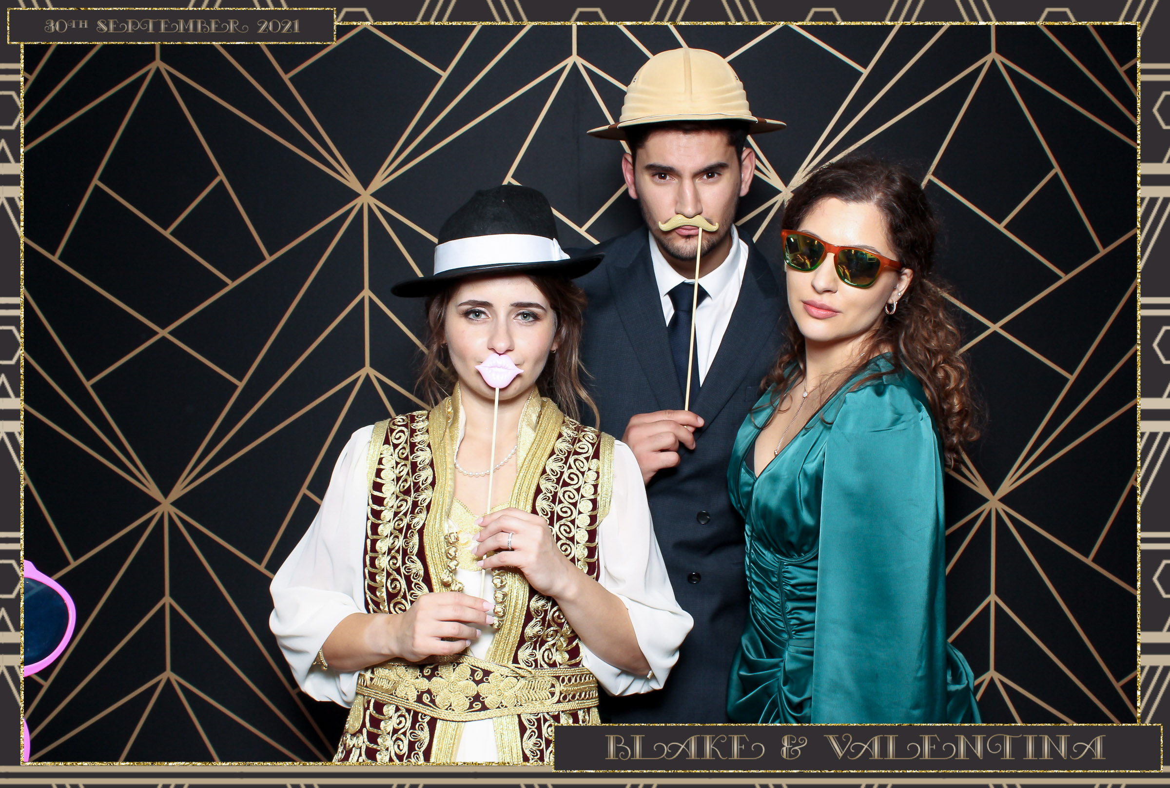 Valentina & Blake Wedding - Classic Open Booth | View more photos from the event at gallery.freshbooths.com/u/FreshBooths/Valentina-Blake-Wedding-Classic-Open-Booth