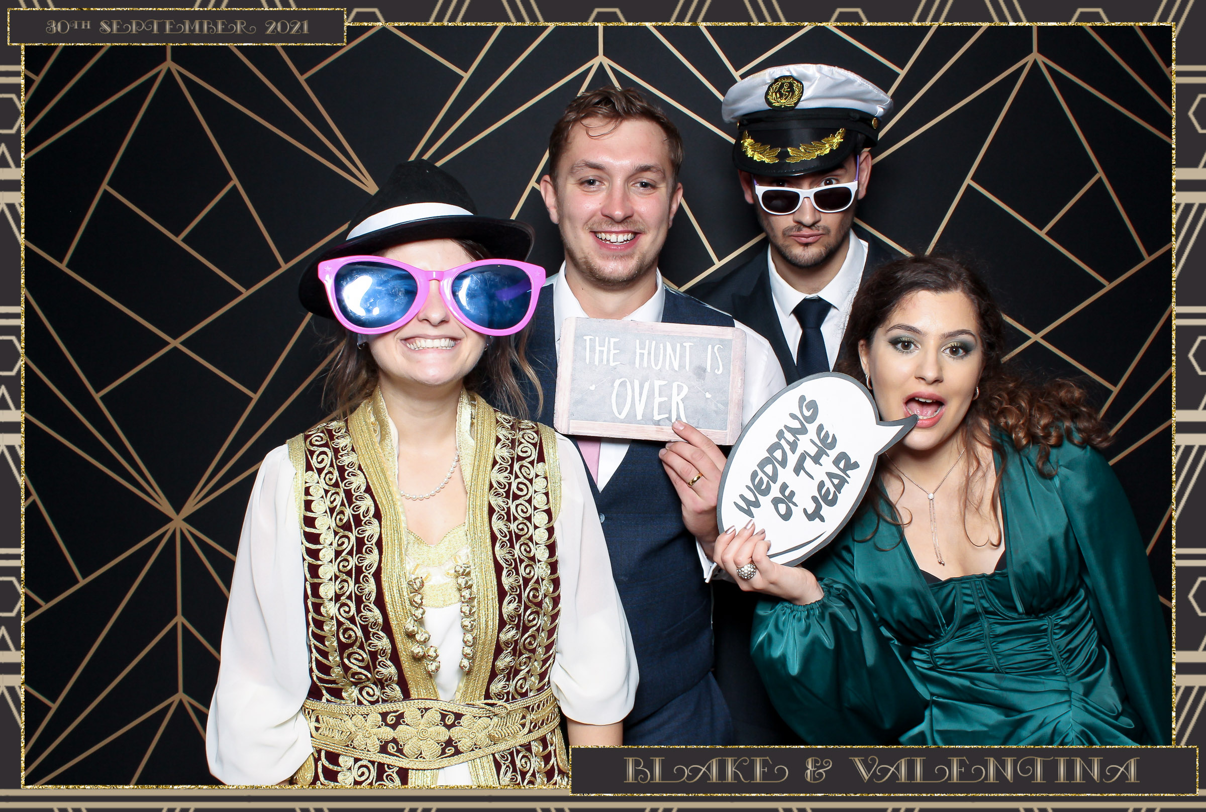 Valentina & Blake Wedding - Classic Open Booth | View more photos from the event at gallery.freshbooths.com/u/FreshBooths/Valentina-Blake-Wedding-Classic-Open-Booth