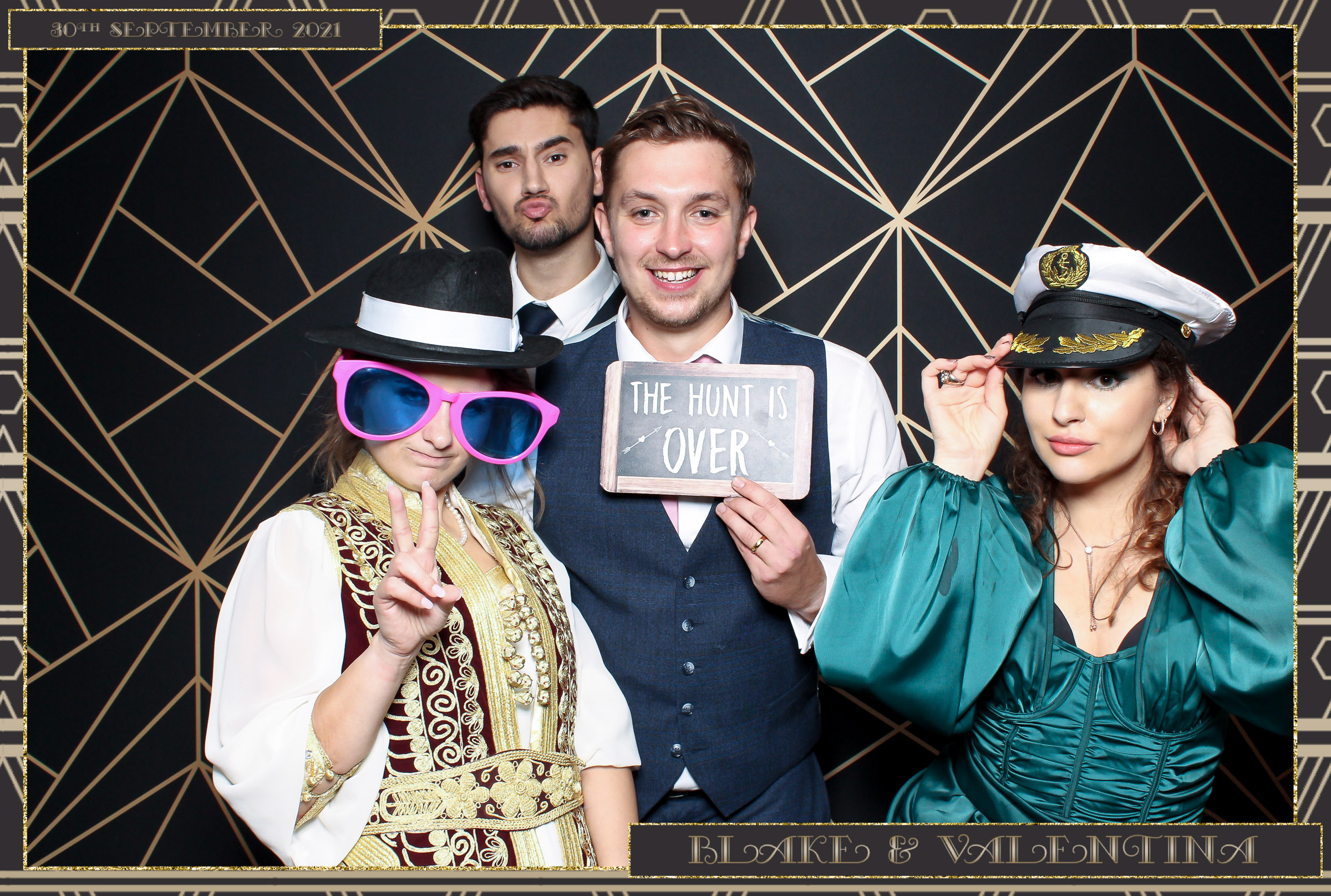 Valentina & Blake Wedding - Classic Open Booth | View more photos from the event at gallery.freshbooths.com/u/FreshBooths/Valentina-Blake-Wedding-Classic-Open-Booth