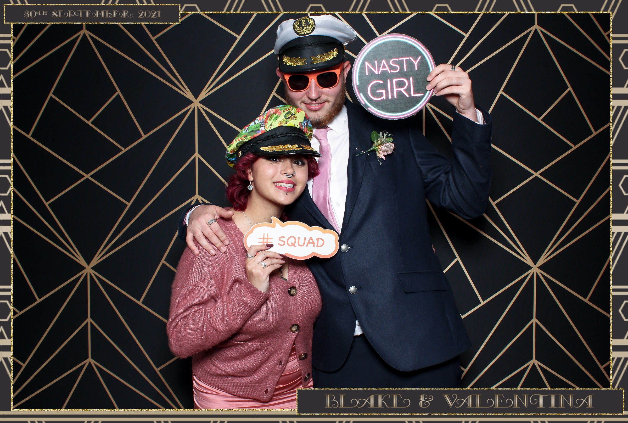 Valentina & Blake Wedding - Classic Open Booth | View more photos from the event at gallery.freshbooths.com/u/FreshBooths/Valentina-Blake-Wedding-Classic-Open-Booth