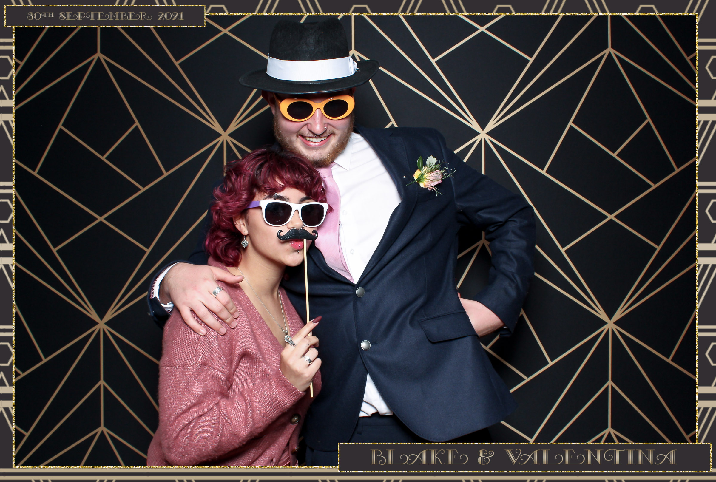 Valentina & Blake Wedding - Classic Open Booth | View more photos from the event at gallery.freshbooths.com/u/FreshBooths/Valentina-Blake-Wedding-Classic-Open-Booth