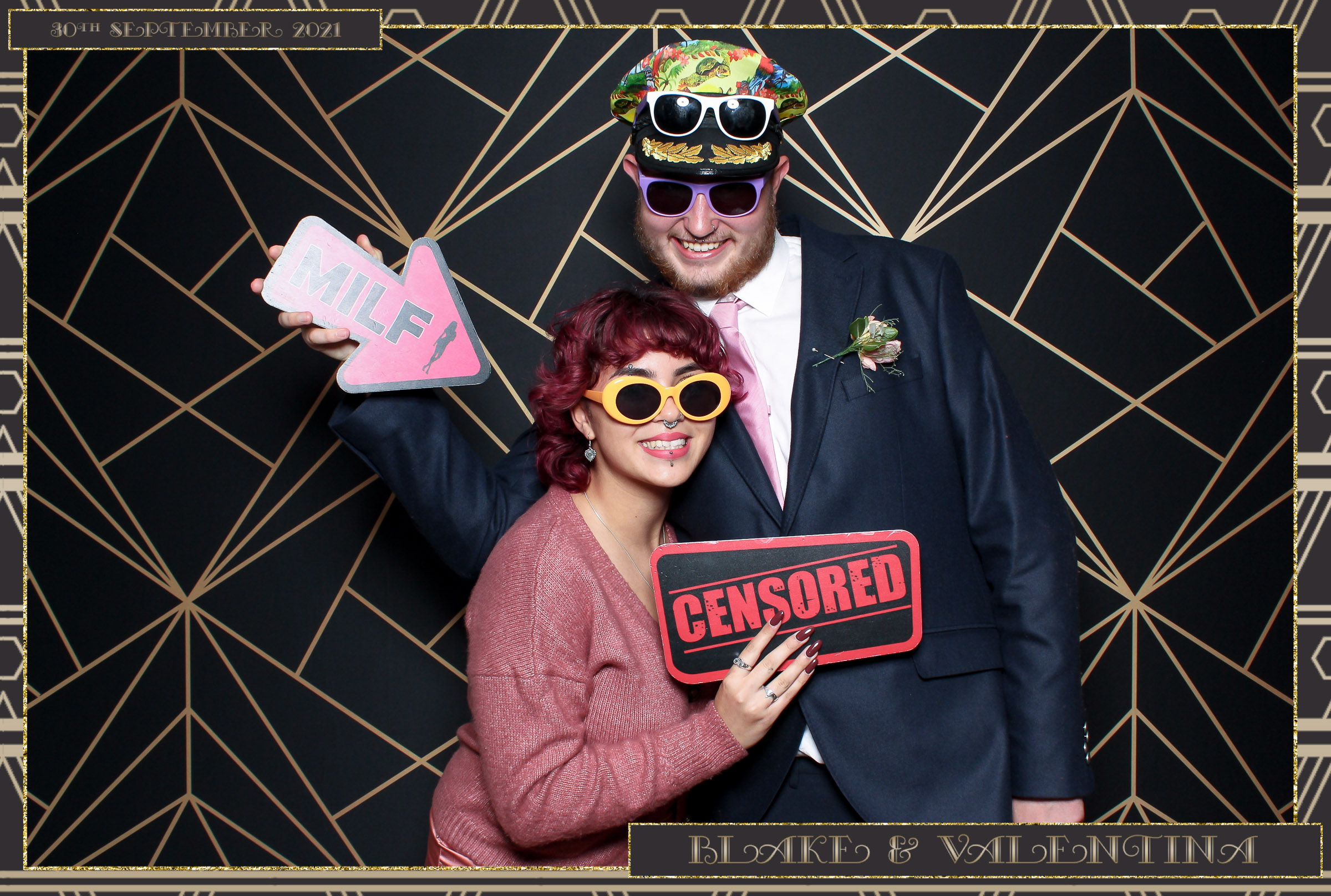Valentina & Blake Wedding - Classic Open Booth | View more photos from the event at gallery.freshbooths.com/u/FreshBooths/Valentina-Blake-Wedding-Classic-Open-Booth