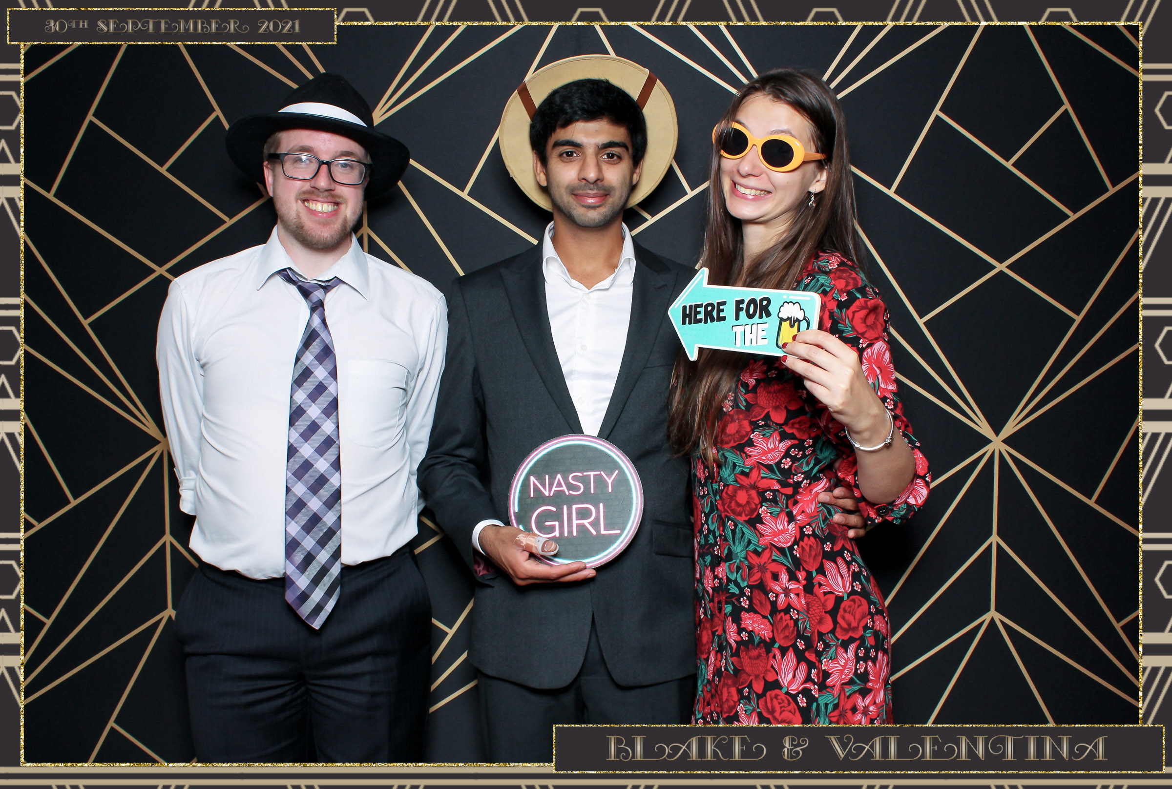 Valentina & Blake Wedding - Classic Open Booth | View more photos from the event at gallery.freshbooths.com/u/FreshBooths/Valentina-Blake-Wedding-Classic-Open-Booth