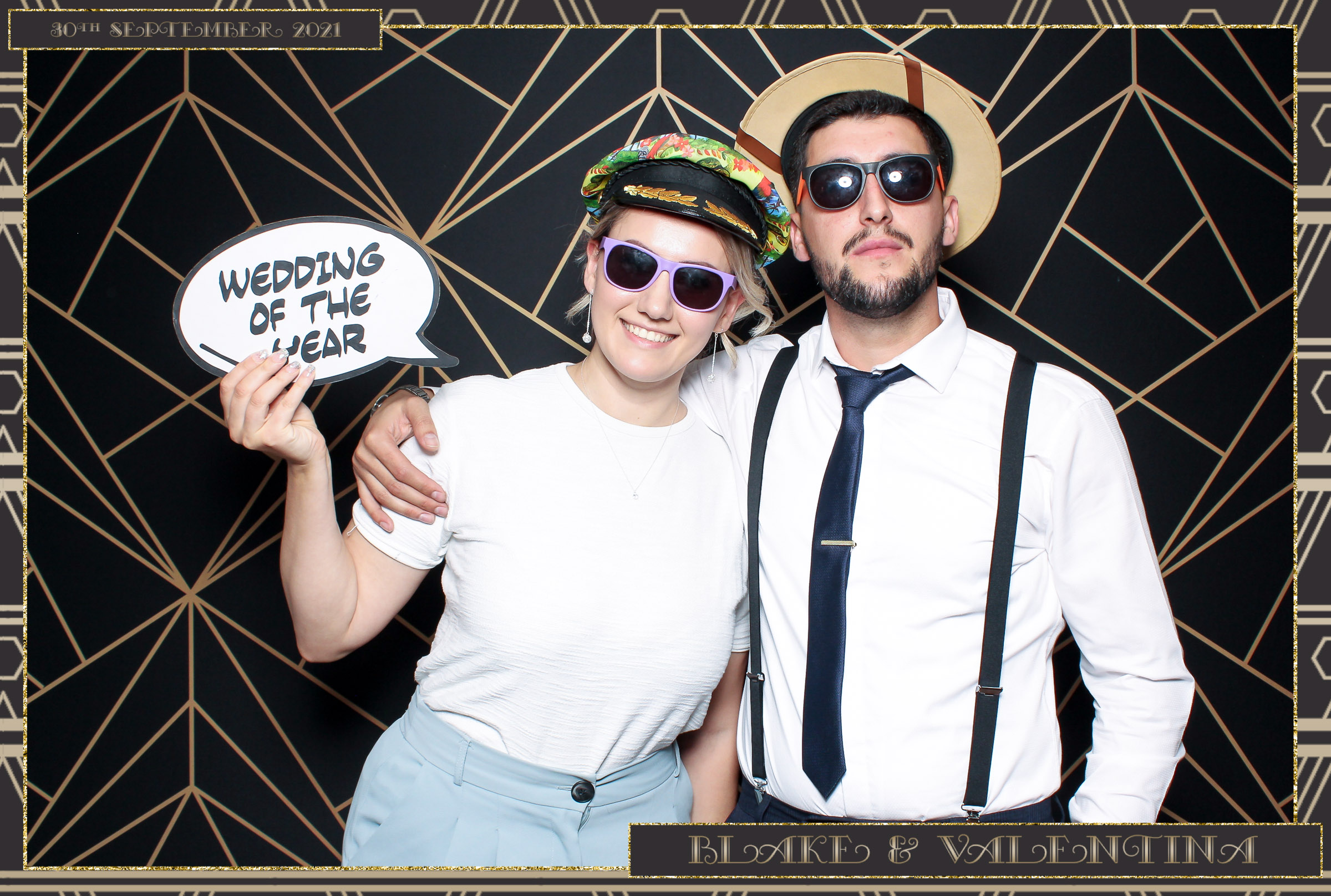 Valentina & Blake Wedding - Classic Open Booth | View more photos from the event at gallery.freshbooths.com/u/FreshBooths/Valentina-Blake-Wedding-Classic-Open-Booth