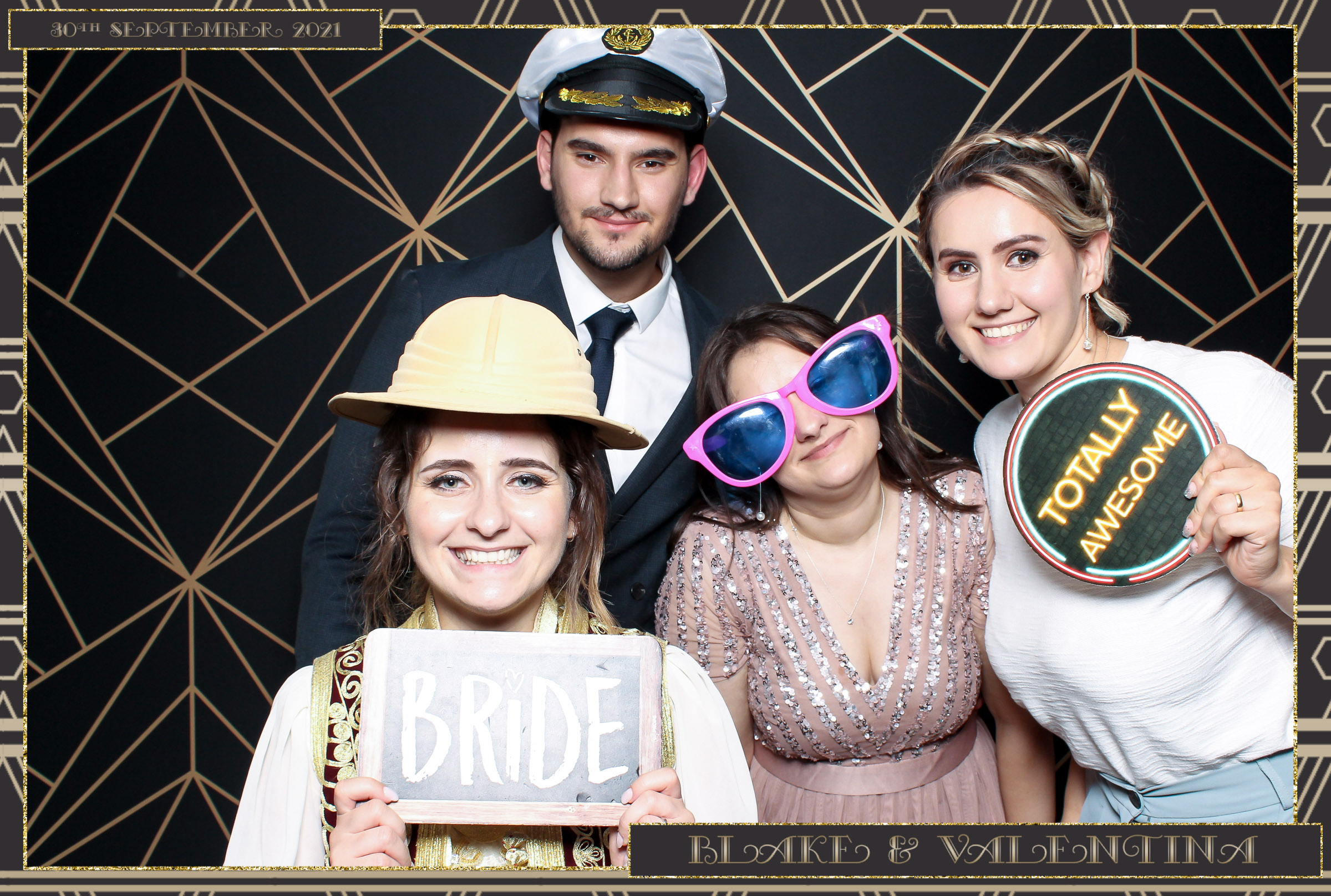 Valentina & Blake Wedding - Classic Open Booth | View more photos from the event at gallery.freshbooths.com/u/FreshBooths/Valentina-Blake-Wedding-Classic-Open-Booth