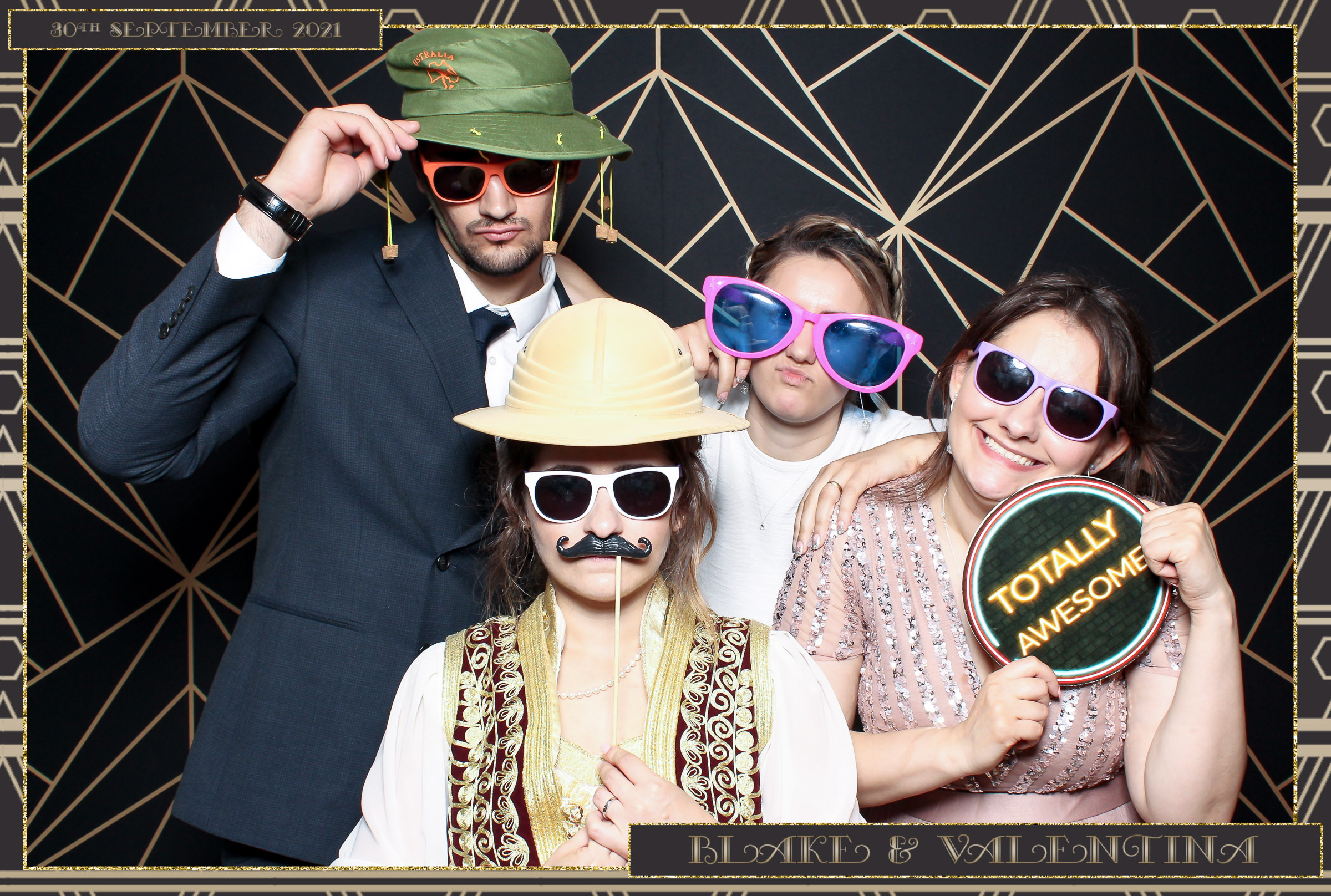 Valentina & Blake Wedding - Classic Open Booth | View more photos from the event at gallery.freshbooths.com/u/FreshBooths/Valentina-Blake-Wedding-Classic-Open-Booth