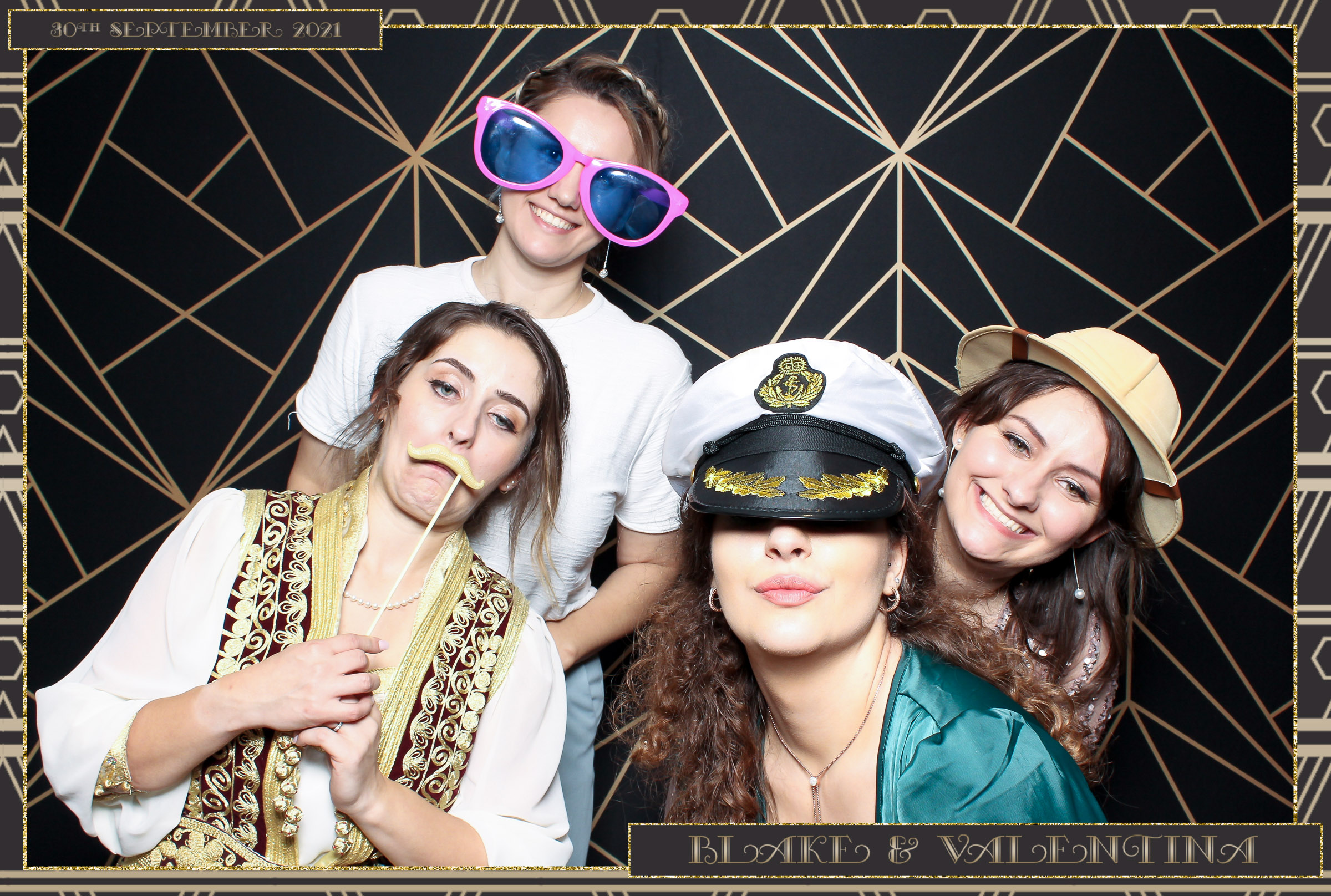 Valentina & Blake Wedding - Classic Open Booth | View more photos from the event at gallery.freshbooths.com/u/FreshBooths/Valentina-Blake-Wedding-Classic-Open-Booth