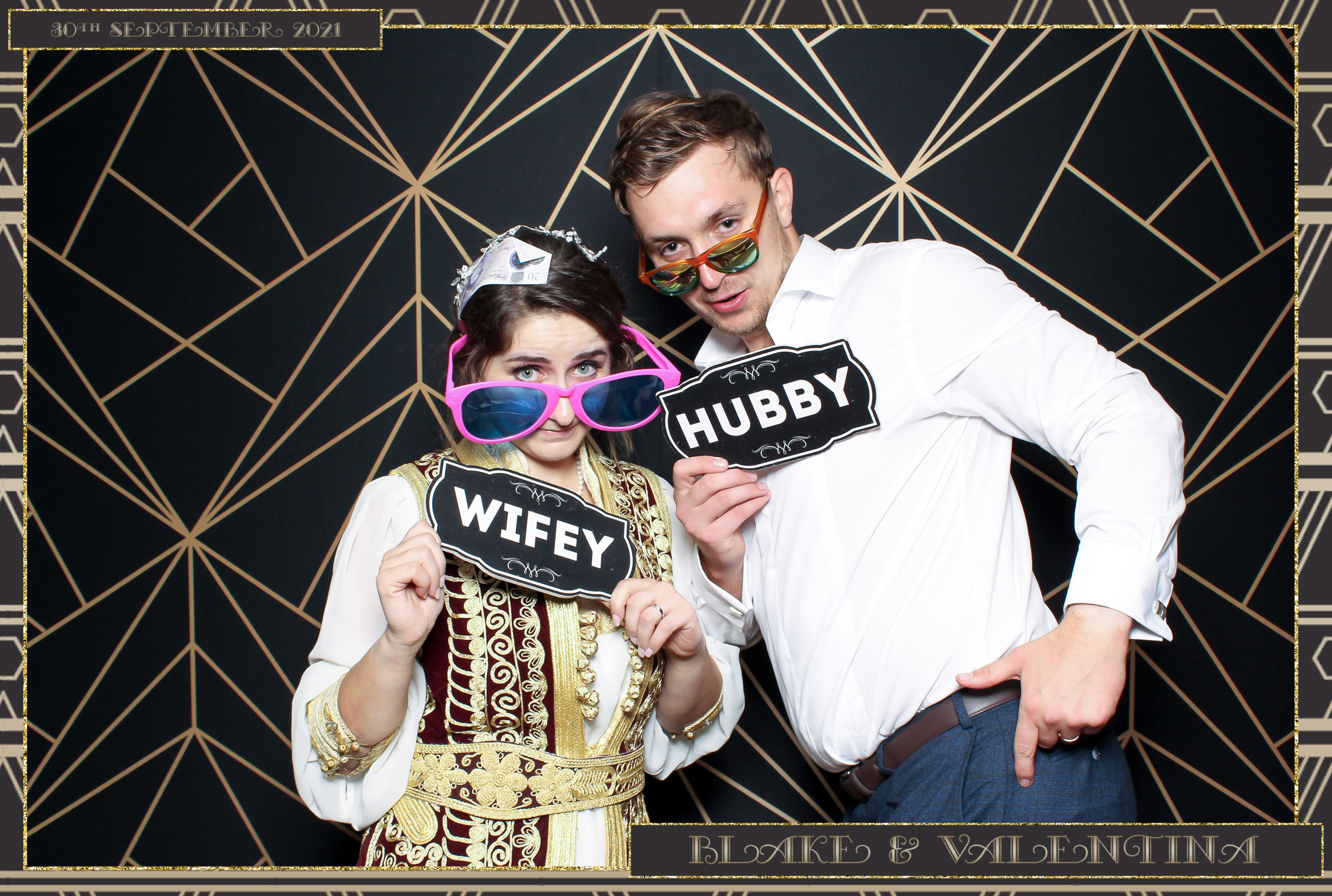 Valentina & Blake Wedding - Classic Open Booth | View more photos from the event at gallery.freshbooths.com/u/FreshBooths/Valentina-Blake-Wedding-Classic-Open-Booth
