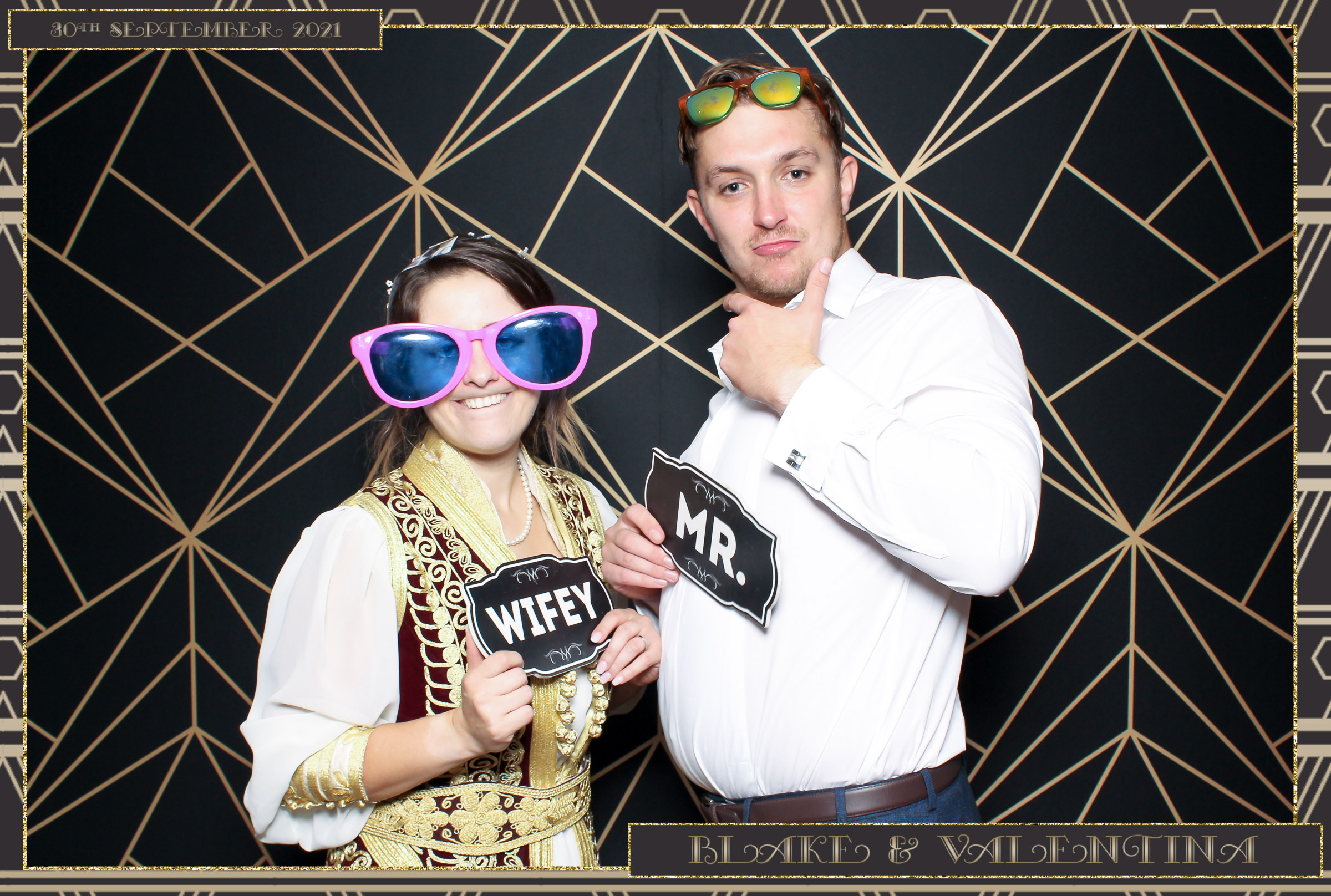 Valentina & Blake Wedding - Classic Open Booth | View more photos from the event at gallery.freshbooths.com/u/FreshBooths/Valentina-Blake-Wedding-Classic-Open-Booth