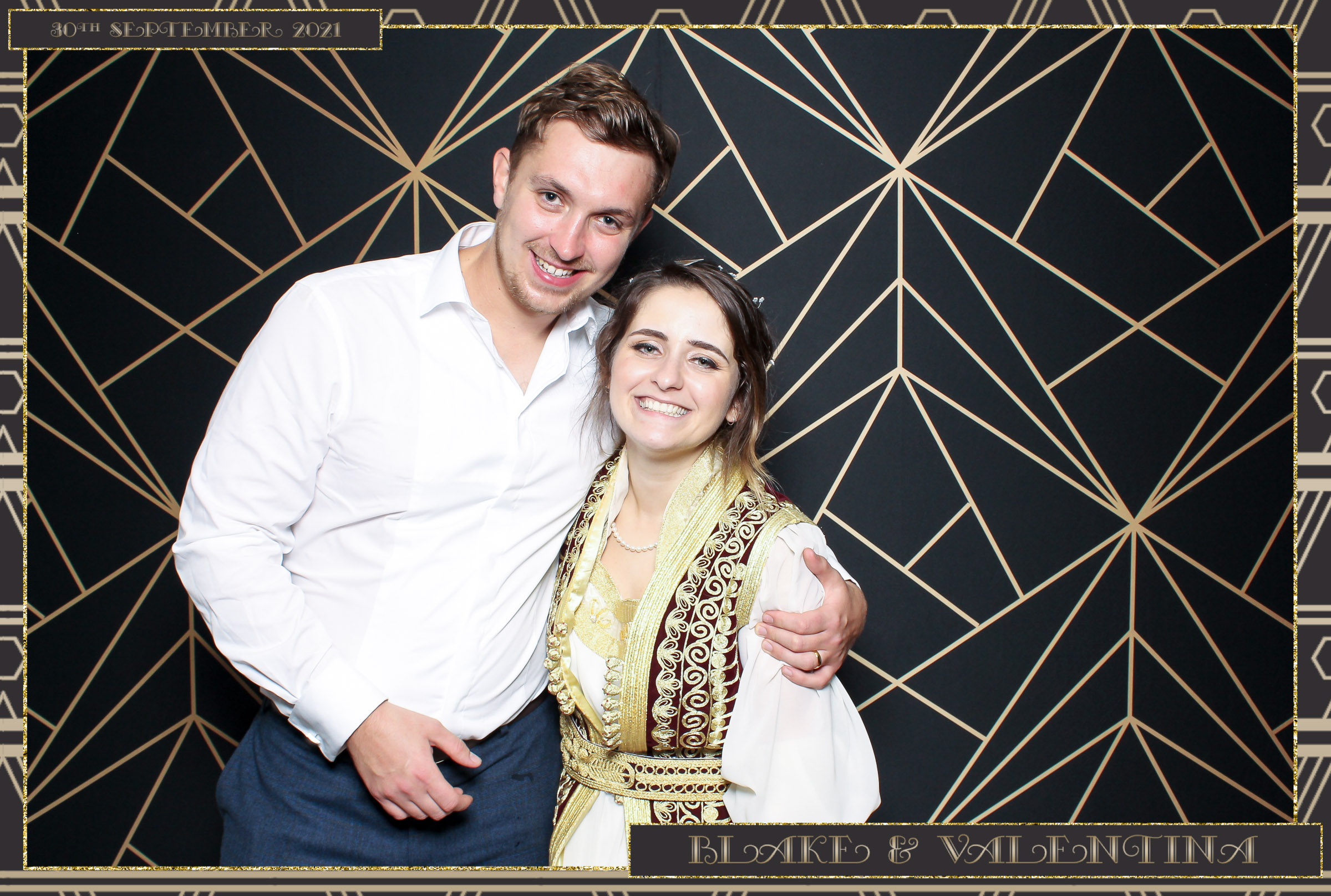 Valentina & Blake Wedding - Classic Open Booth | View more photos from the event at gallery.freshbooths.com/u/FreshBooths/Valentina-Blake-Wedding-Classic-Open-Booth