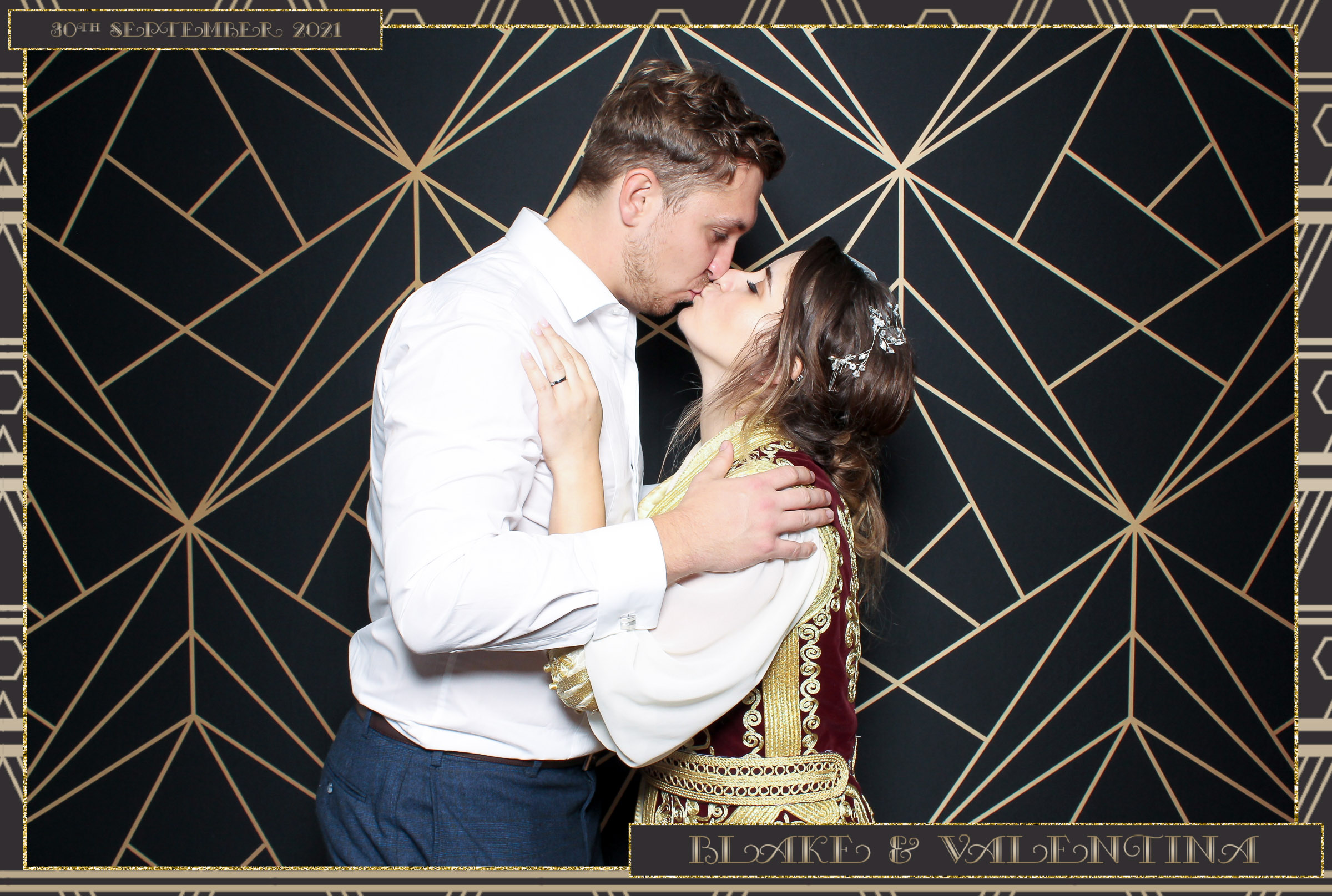 Valentina & Blake Wedding - Classic Open Booth | View more photos from the event at gallery.freshbooths.com/u/FreshBooths/Valentina-Blake-Wedding-Classic-Open-Booth
