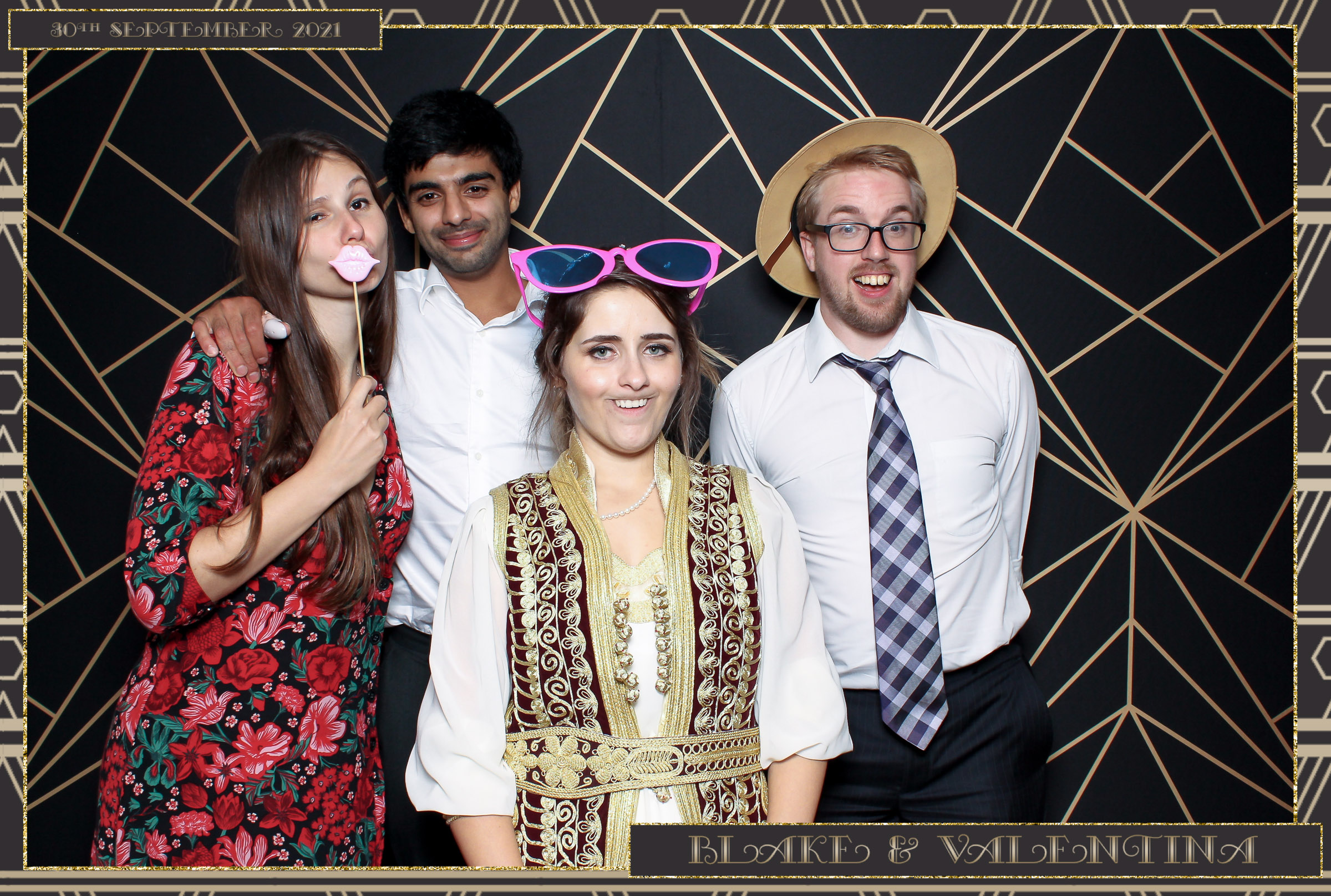 Valentina & Blake Wedding - Classic Open Booth | View more photos from the event at gallery.freshbooths.com/u/FreshBooths/Valentina-Blake-Wedding-Classic-Open-Booth