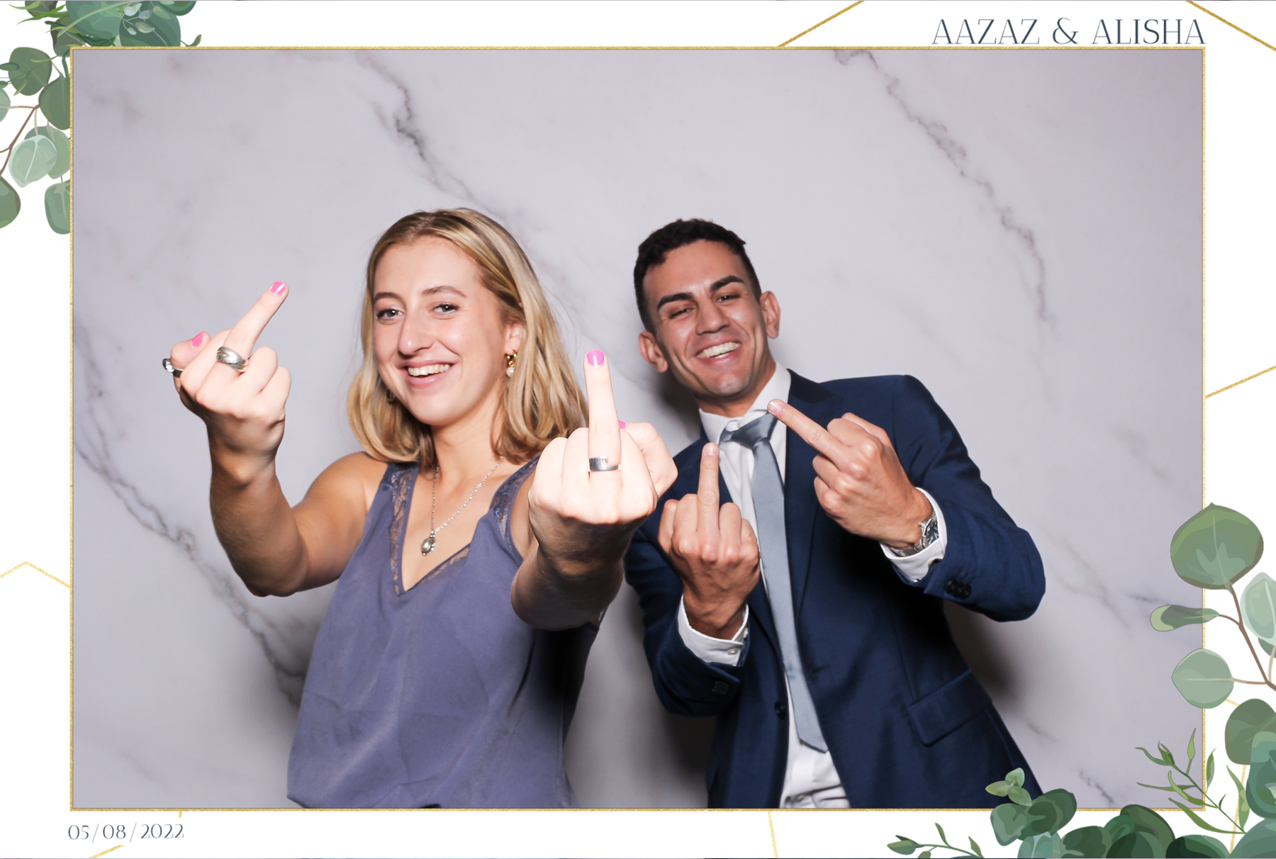 Aazaz & Alisha - Classic Open Booth | View more photos from the event at gallery.freshbooths.com/u/FreshBooths/Aazaz-Alisha-Classic-Open-Booth