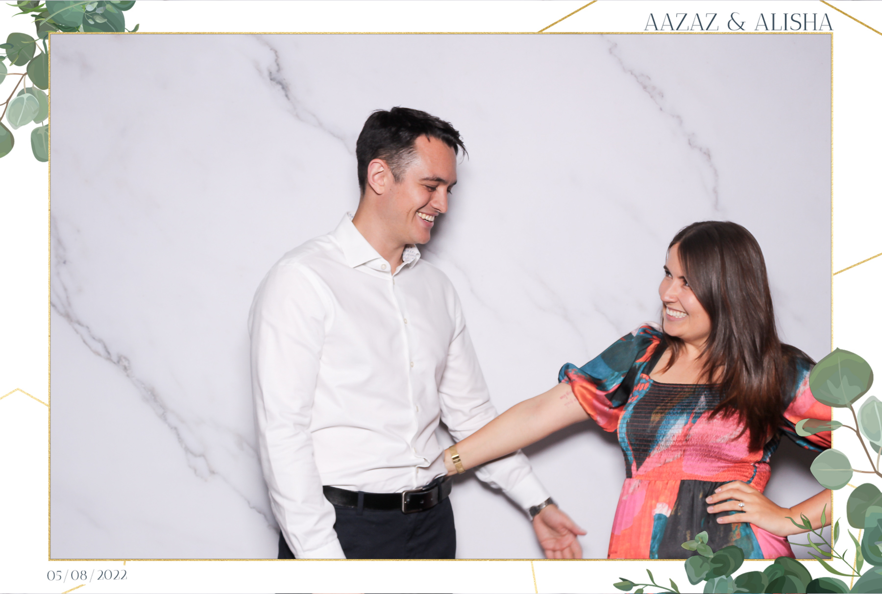 Aazaz & Alisha - Classic Open Booth | View more photos from the event at gallery.freshbooths.com/u/FreshBooths/Aazaz-Alisha-Classic-Open-Booth