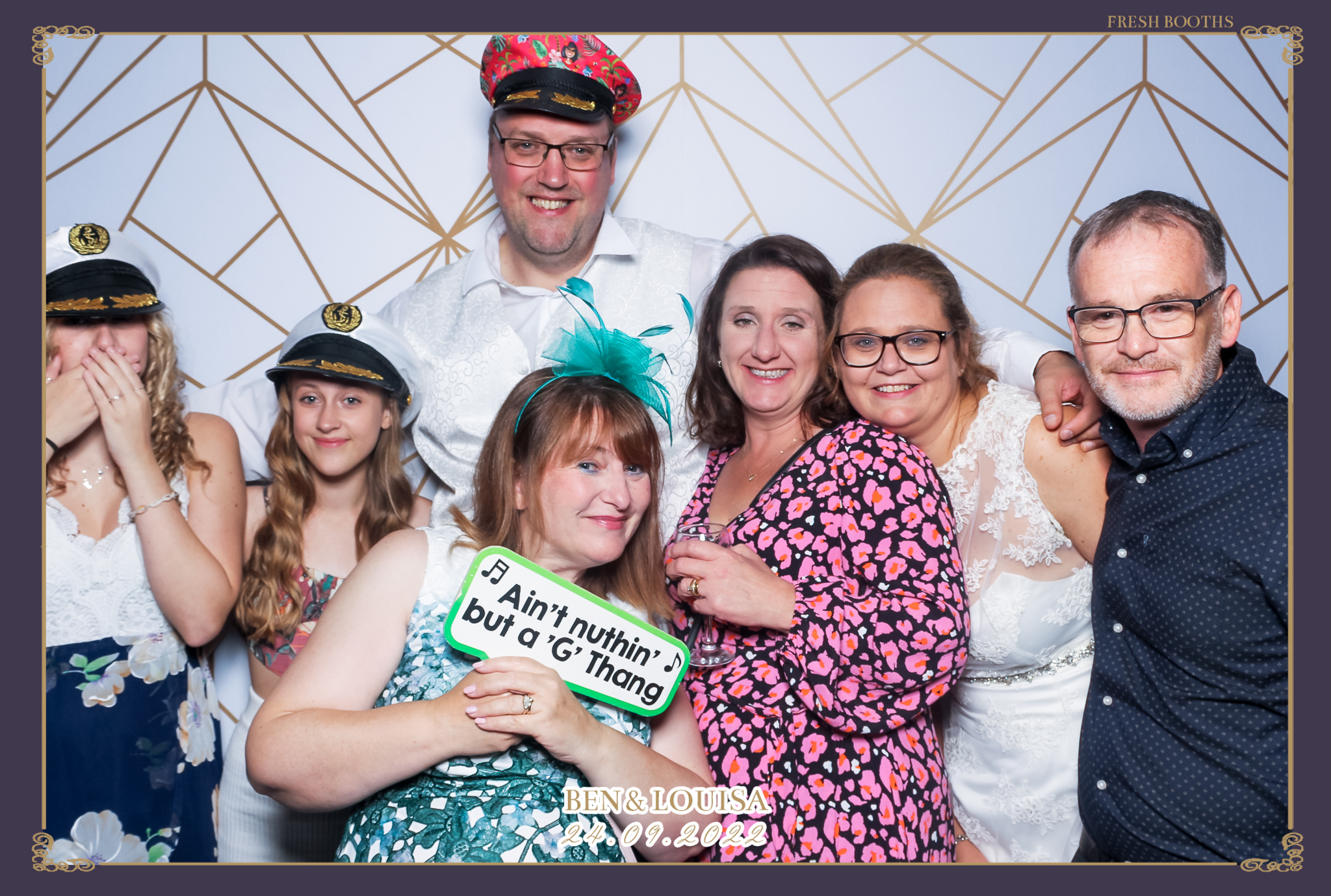 Ben & Louisa Wedding - Classic Open Booth | View more photos from the event at gallery.freshbooths.com/u/FreshBooths/Ben-Louisa-Wedding-Classic-Open-Booth