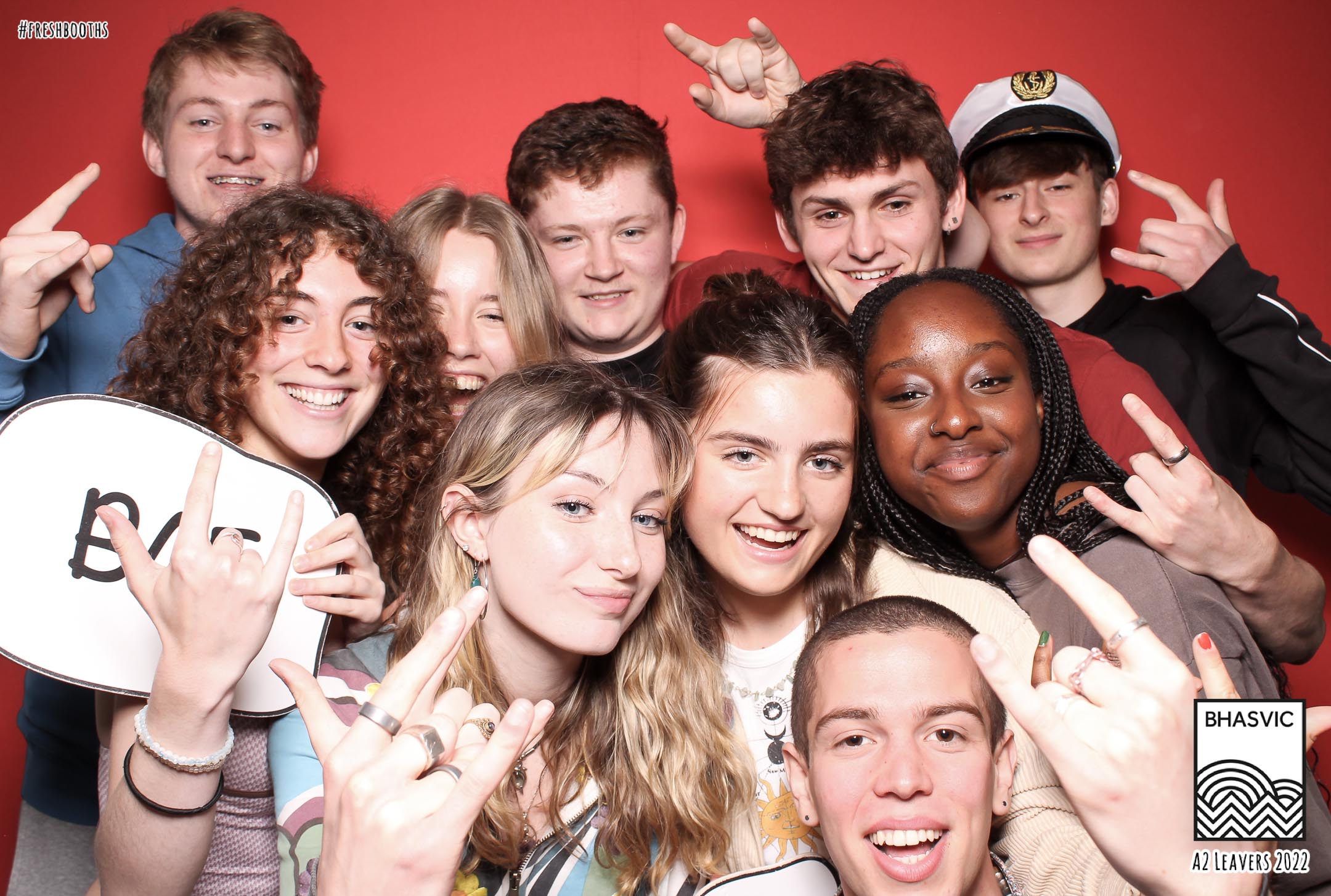 Bhasvic A2 Leavers 2022 - Classic Open Booth | View more photos from the event at gallery.freshbooths.com/u/FreshBooths/Bhasvic-A2-Leavers-2022-Classic-Open-Booth