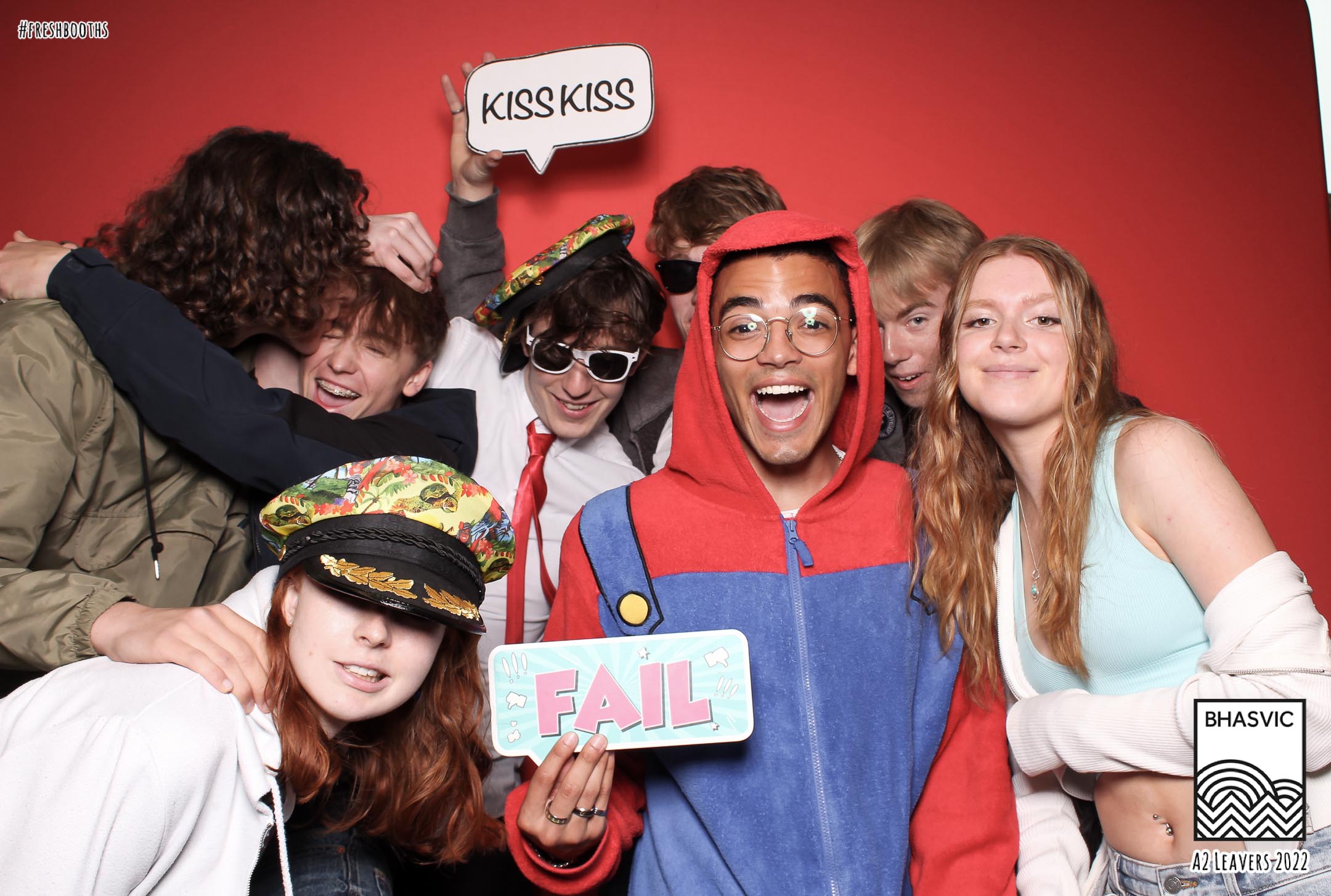 Bhasvic A2 Leavers 2022 - Classic Open Booth | View more photos from the event at gallery.freshbooths.com/u/FreshBooths/Bhasvic-A2-Leavers-2022-Classic-Open-Booth