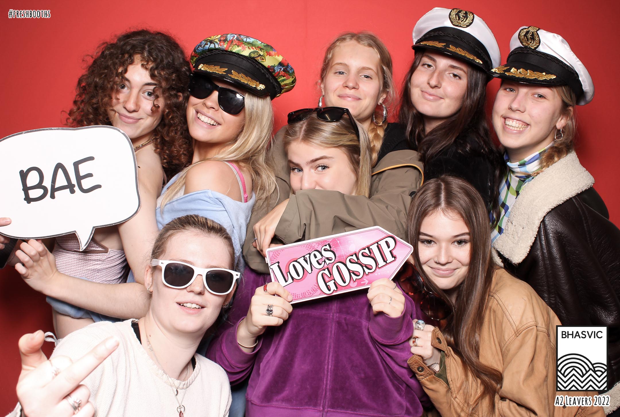Bhasvic A2 Leavers 2022 - Classic Open Booth | View more photos from the event at gallery.freshbooths.com/u/FreshBooths/Bhasvic-A2-Leavers-2022-Classic-Open-Booth