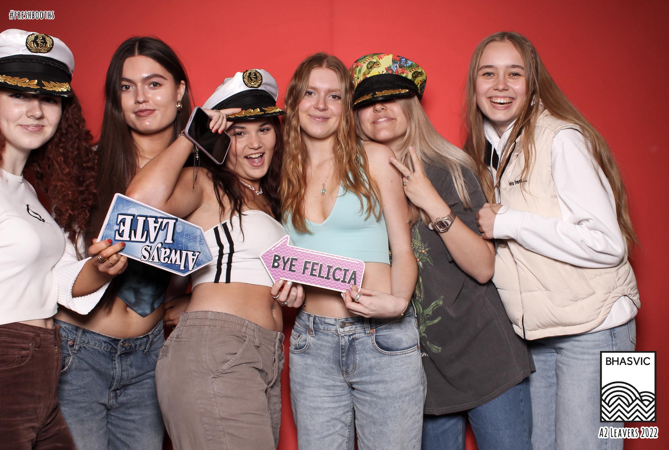 Bhasvic A2 Leavers 2022 - Classic Open Booth | View more photos from the event at gallery.freshbooths.com/u/FreshBooths/Bhasvic-A2-Leavers-2022-Classic-Open-Booth
