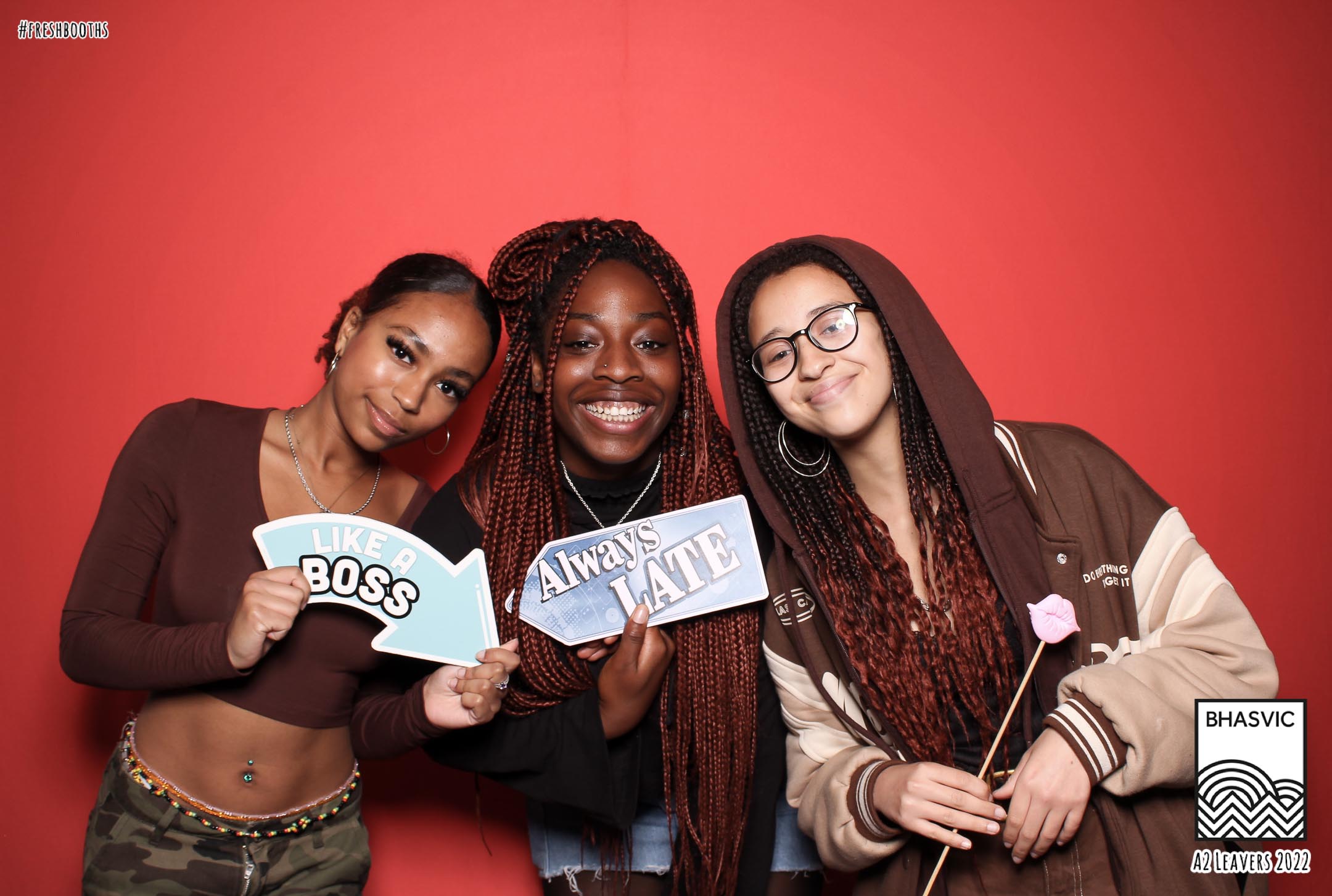 Bhasvic A2 Leavers 2022 - Classic Open Booth | View more photos from the event at gallery.freshbooths.com/u/FreshBooths/Bhasvic-A2-Leavers-2022-Classic-Open-Booth