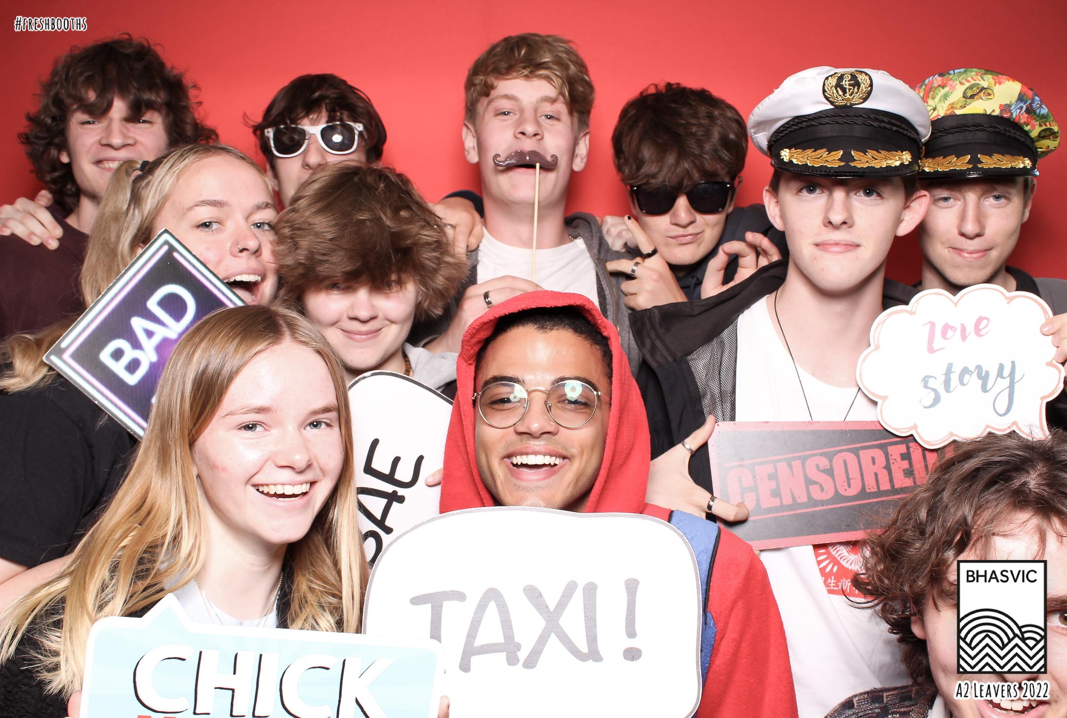Bhasvic A2 Leavers 2022 - Classic Open Booth | View more photos from the event at gallery.freshbooths.com/u/FreshBooths/Bhasvic-A2-Leavers-2022-Classic-Open-Booth