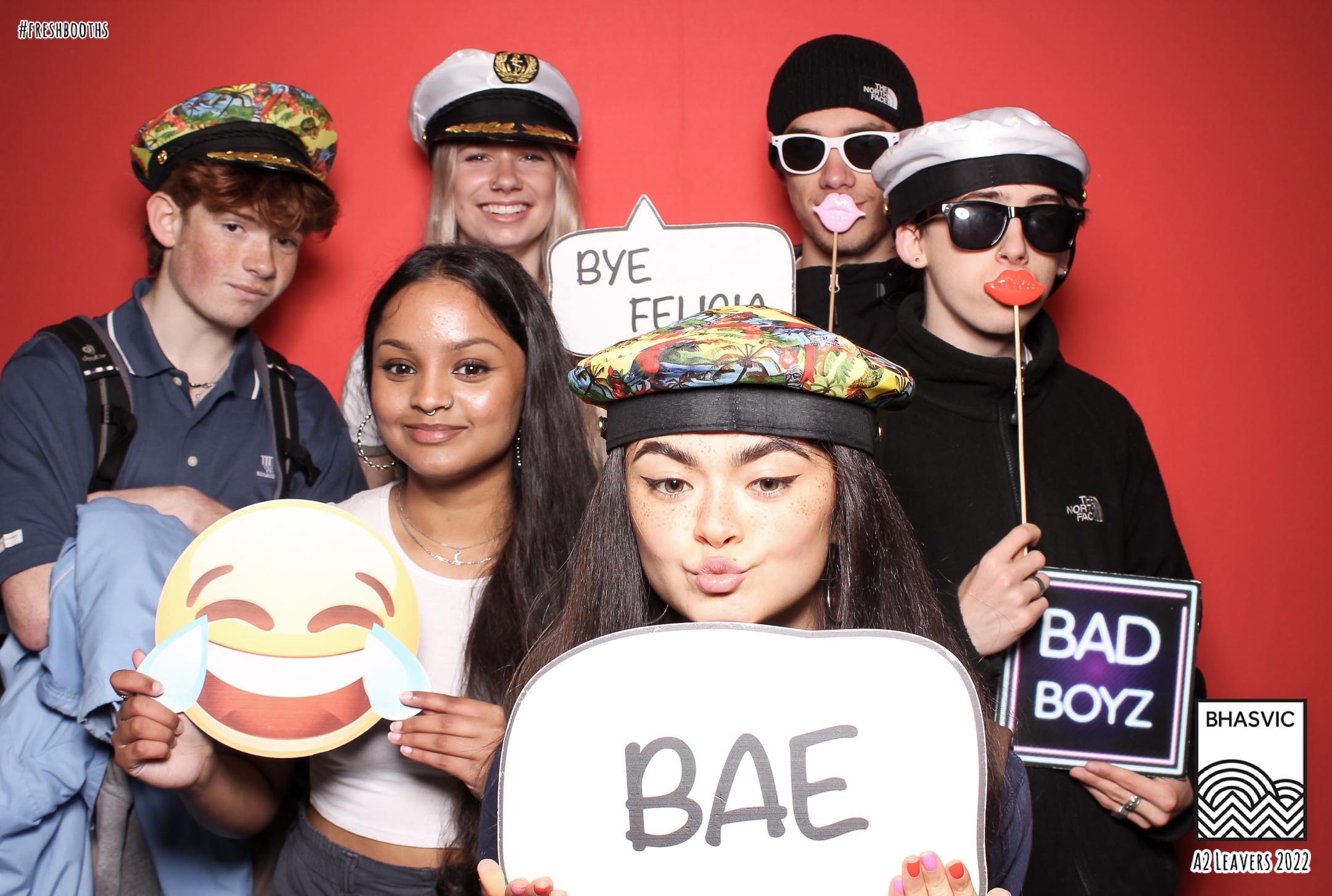 Bhasvic A2 Leavers 2022 - Classic Open Booth | View more photos from the event at gallery.freshbooths.com/u/FreshBooths/Bhasvic-A2-Leavers-2022-Classic-Open-Booth