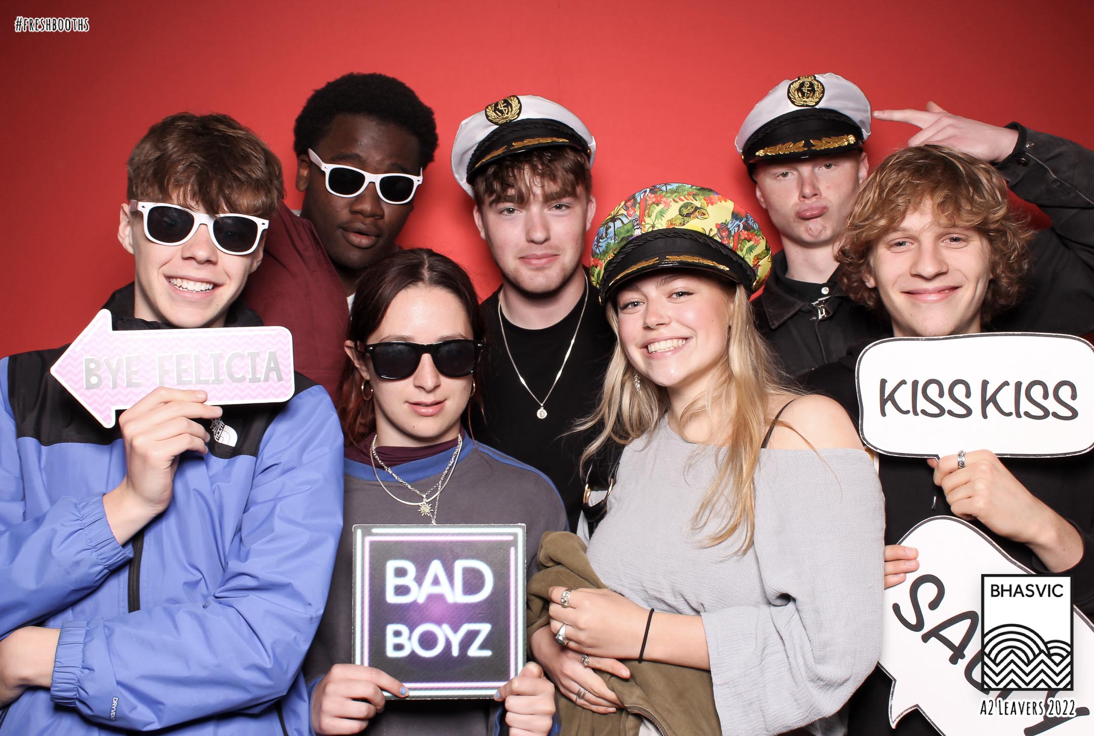 Bhasvic A2 Leavers 2022 - Classic Open Booth | View more photos from the event at gallery.freshbooths.com/u/FreshBooths/Bhasvic-A2-Leavers-2022-Classic-Open-Booth