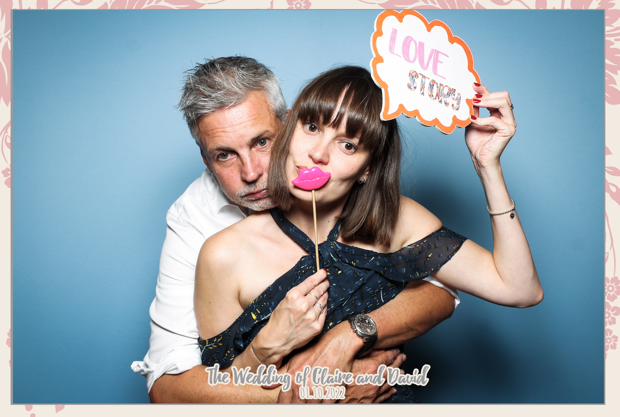Clare & David - Classic Open Booth | View more photos from the event at gallery.freshbooths.com/u/FreshBooths/Clare-David-Classic-Open-Booth