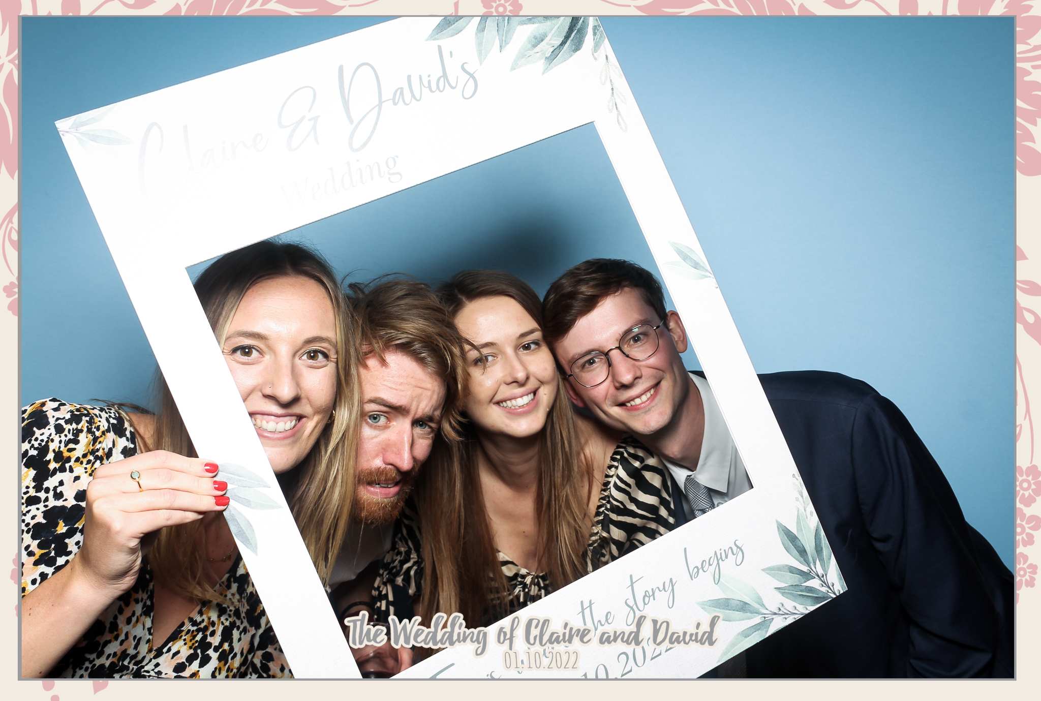 Clare & David - Classic Open Booth | View more photos from the event at gallery.freshbooths.com/u/FreshBooths/Clare-David-Classic-Open-Booth