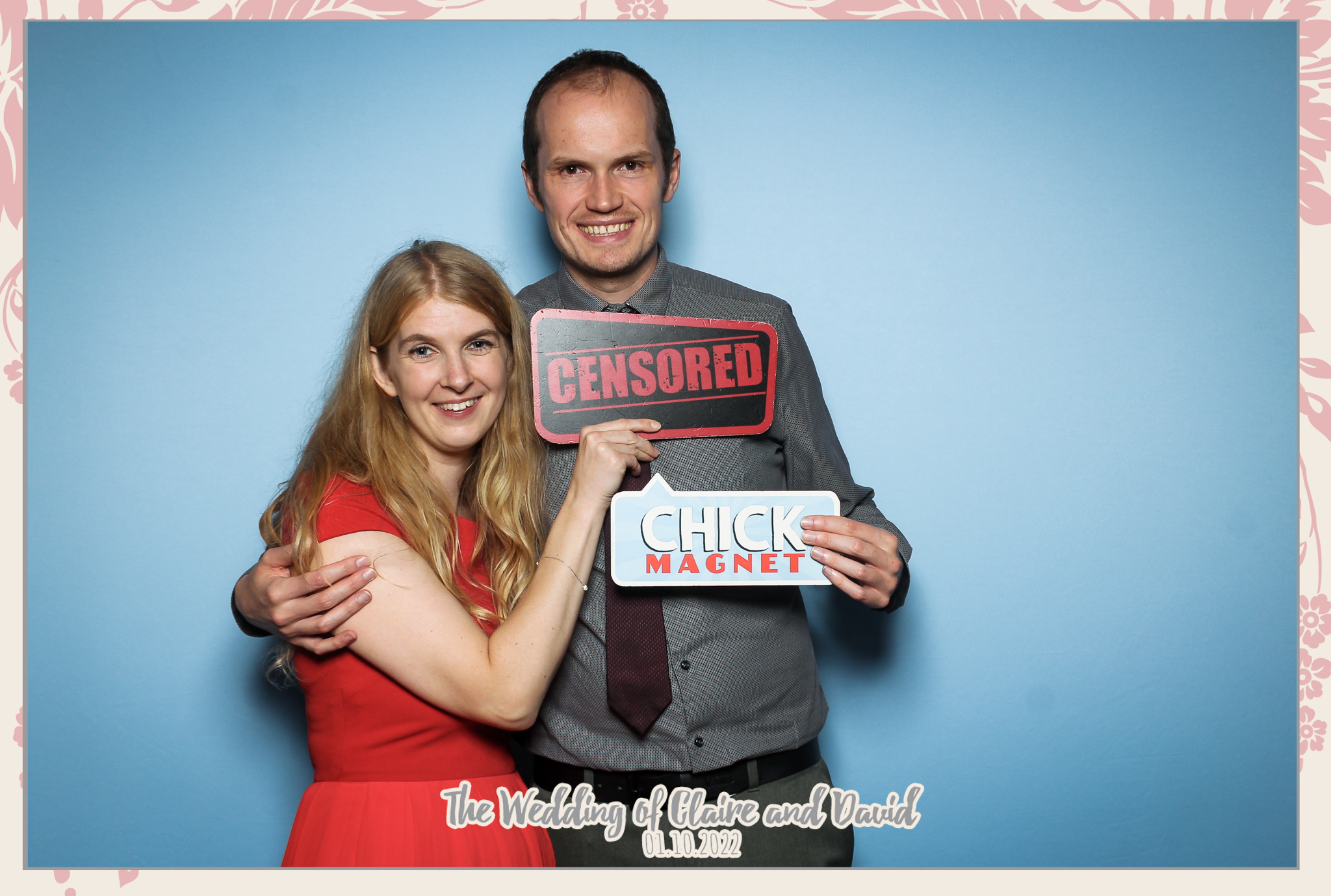Clare & David - Classic Open Booth | View more photos from the event at gallery.freshbooths.com/u/FreshBooths/Clare-David-Classic-Open-Booth