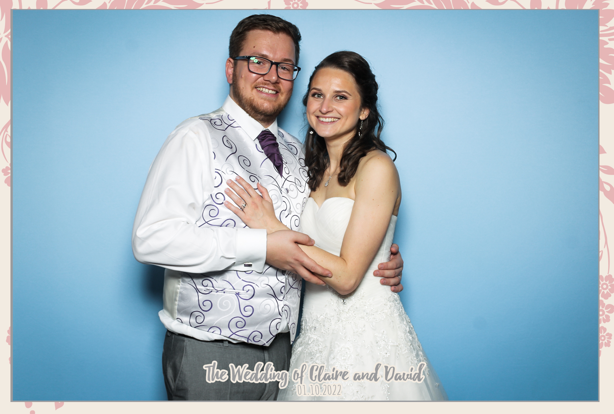 Clare & David - Classic Open Booth | View more photos from the event at gallery.freshbooths.com/u/FreshBooths/Clare-David-Classic-Open-Booth