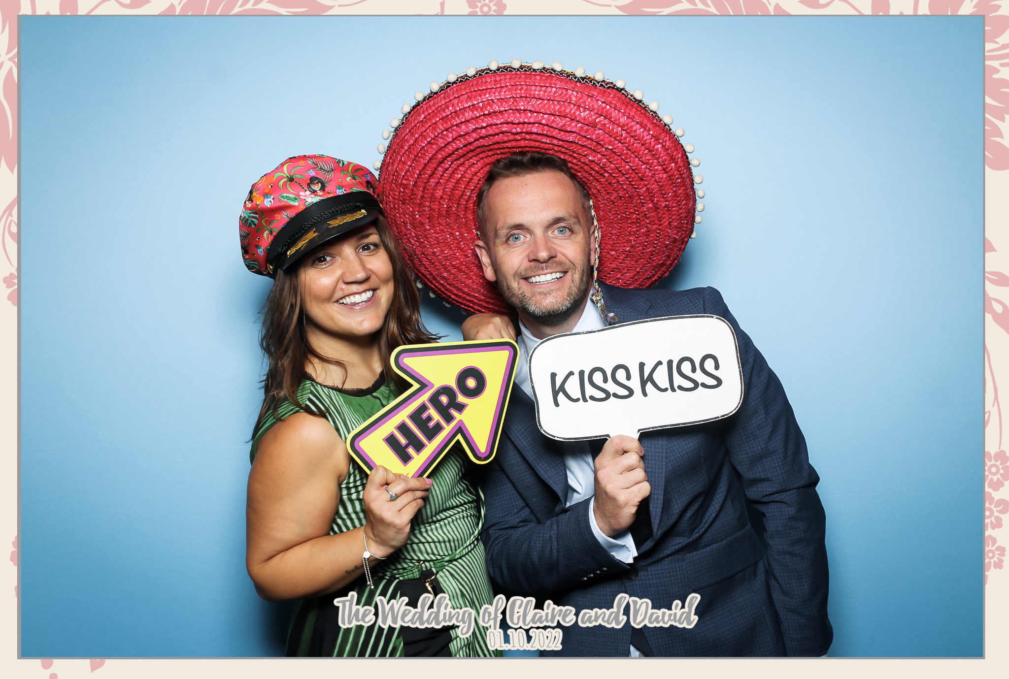 Clare & David - Classic Open Booth | View more photos from the event at gallery.freshbooths.com/u/FreshBooths/Clare-David-Classic-Open-Booth