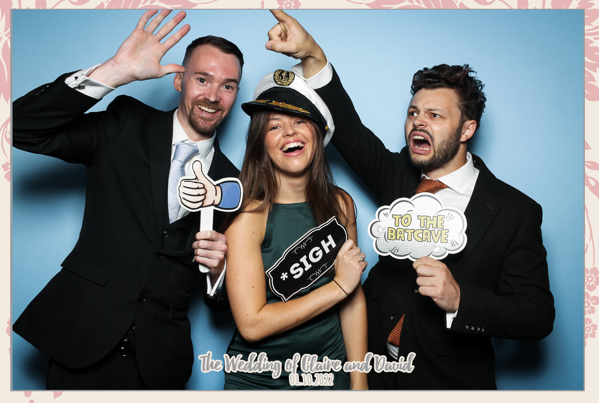 Clare & David - Classic Open Booth | View more photos from the event at gallery.freshbooths.com/u/FreshBooths/Clare-David-Classic-Open-Booth