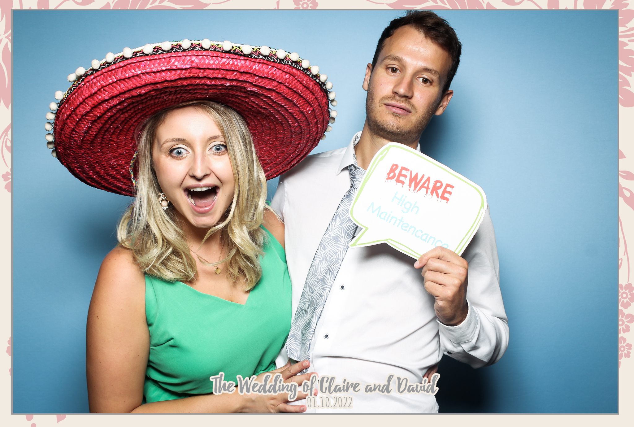 Clare & David - Classic Open Booth | View more photos from the event at gallery.freshbooths.com/u/FreshBooths/Clare-David-Classic-Open-Booth