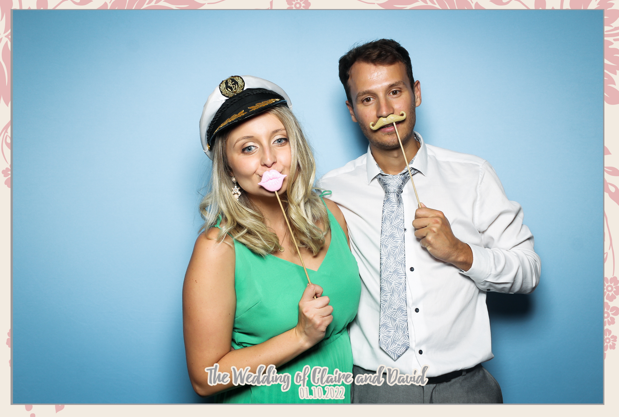 Clare & David - Classic Open Booth | View more photos from the event at gallery.freshbooths.com/u/FreshBooths/Clare-David-Classic-Open-Booth