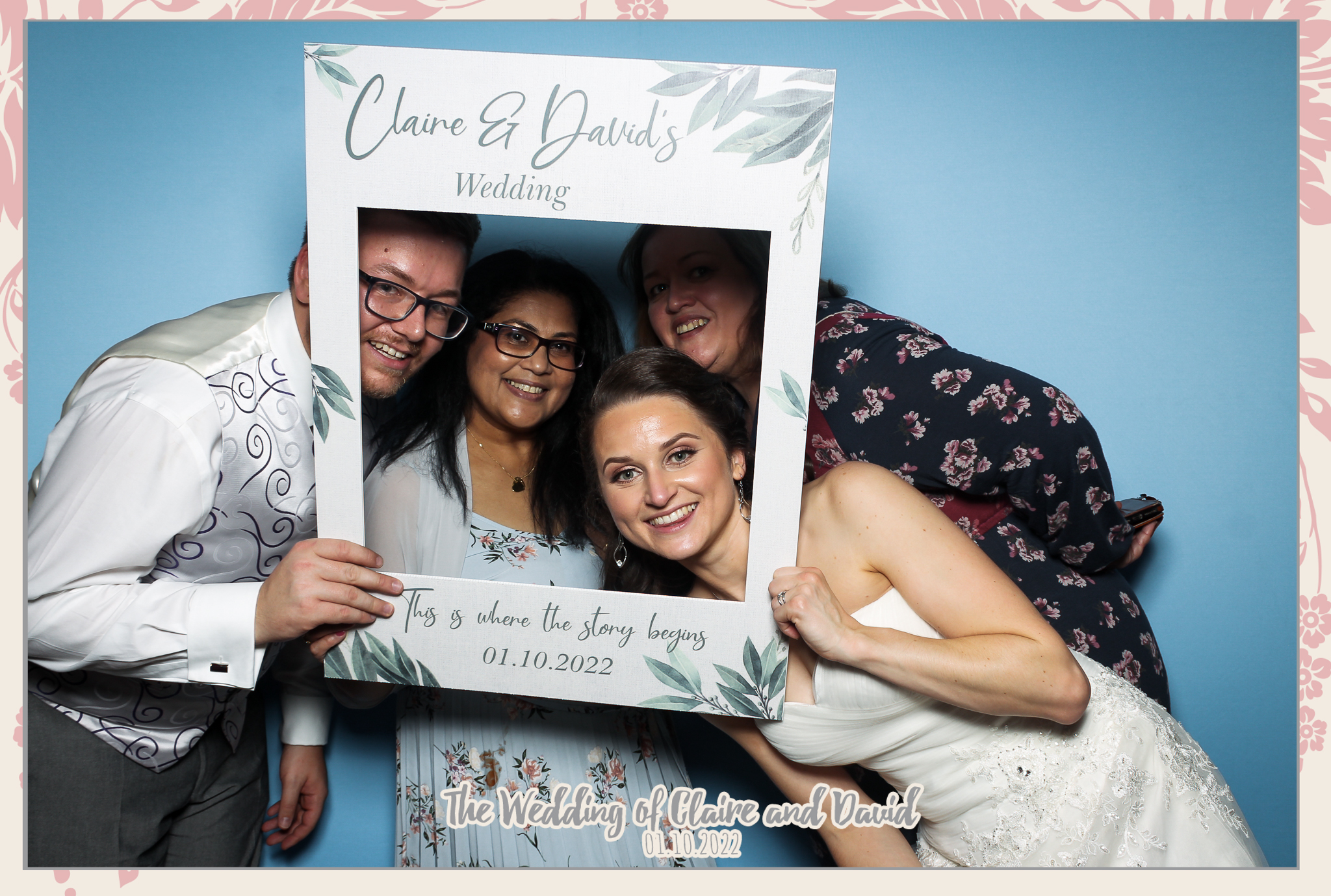 Clare & David - Classic Open Booth | View more photos from the event at gallery.freshbooths.com/u/FreshBooths/Clare-David-Classic-Open-Booth