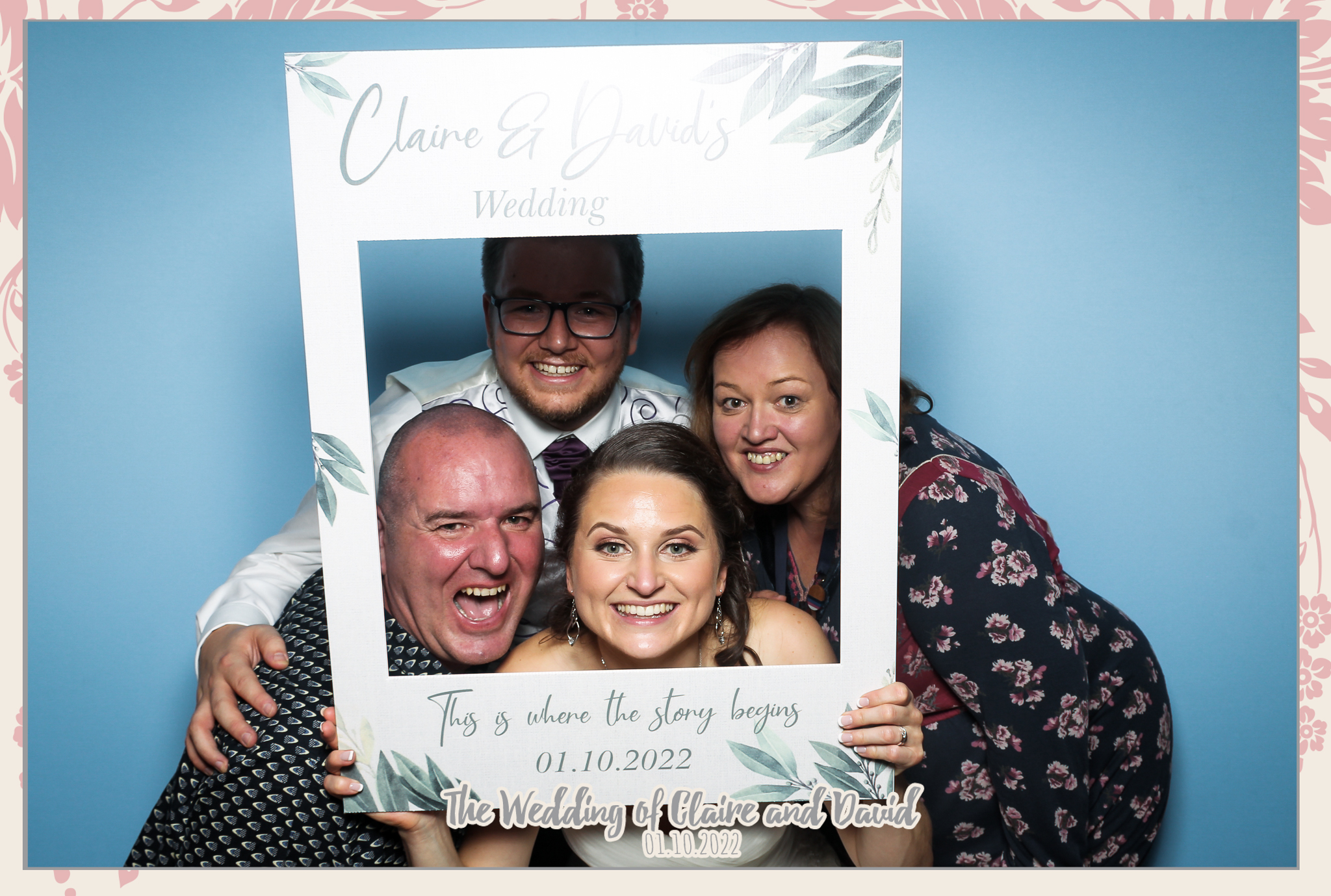 Clare & David - Classic Open Booth | View more photos from the event at gallery.freshbooths.com/u/FreshBooths/Clare-David-Classic-Open-Booth