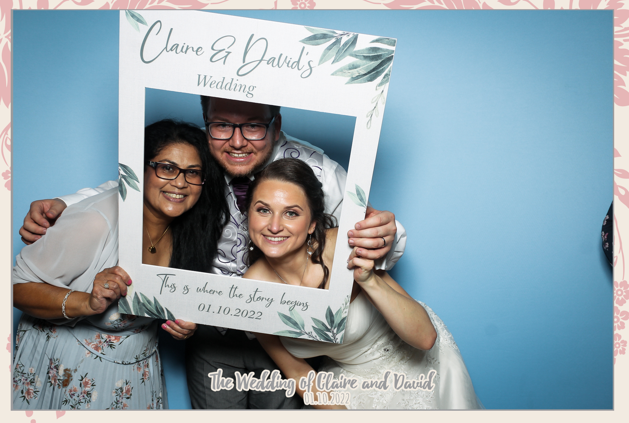 Clare & David - Classic Open Booth | View more photos from the event at gallery.freshbooths.com/u/FreshBooths/Clare-David-Classic-Open-Booth