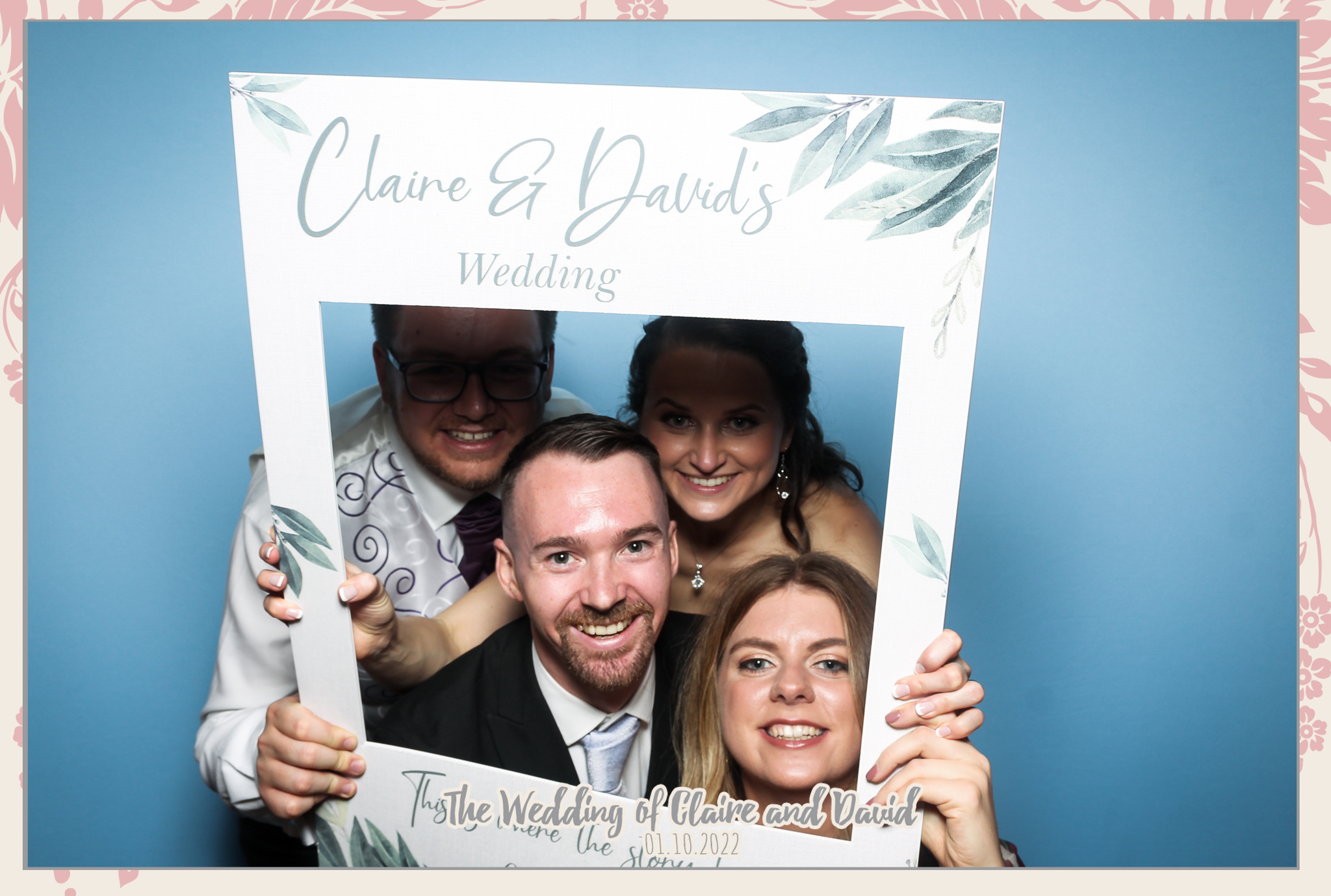 Clare & David - Classic Open Booth | View more photos from the event at gallery.freshbooths.com/u/FreshBooths/Clare-David-Classic-Open-Booth