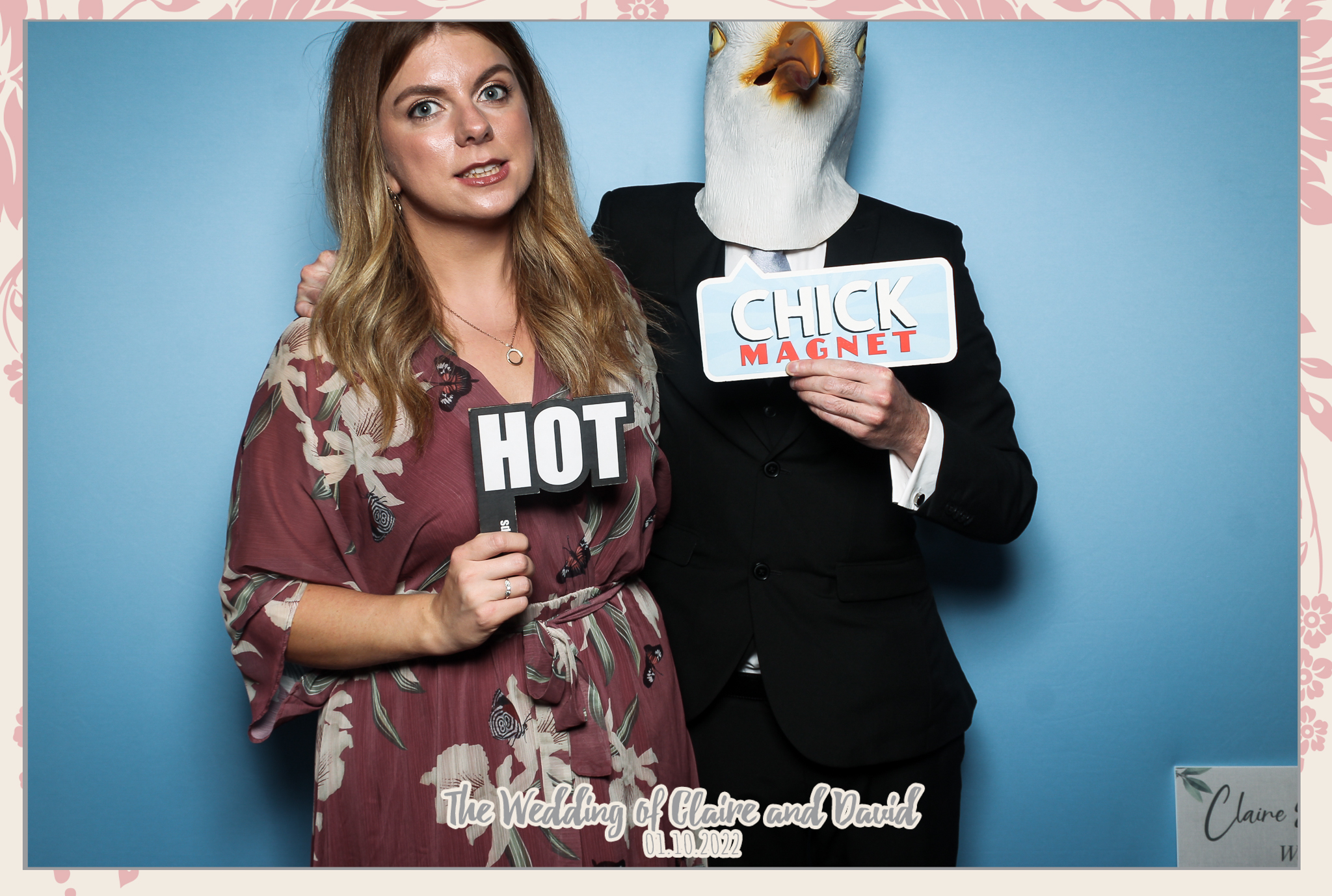 Clare & David - Classic Open Booth | View more photos from the event at gallery.freshbooths.com/u/FreshBooths/Clare-David-Classic-Open-Booth