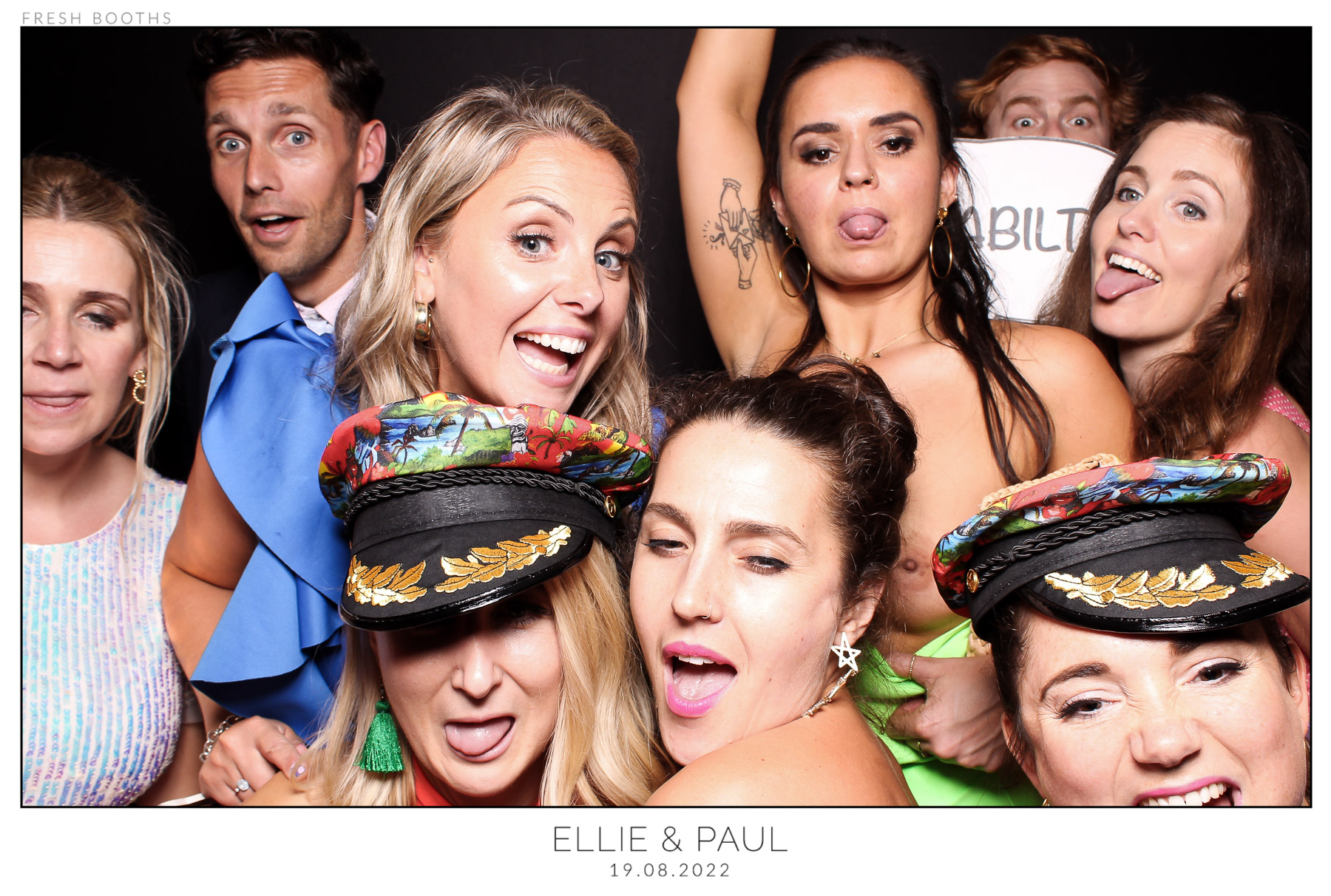 Ellie & Paul - classic Open Booth | View more photos from the event at gallery.freshbooths.com/u/FreshBooths/Ellie-Paul-classic-Open-Booth