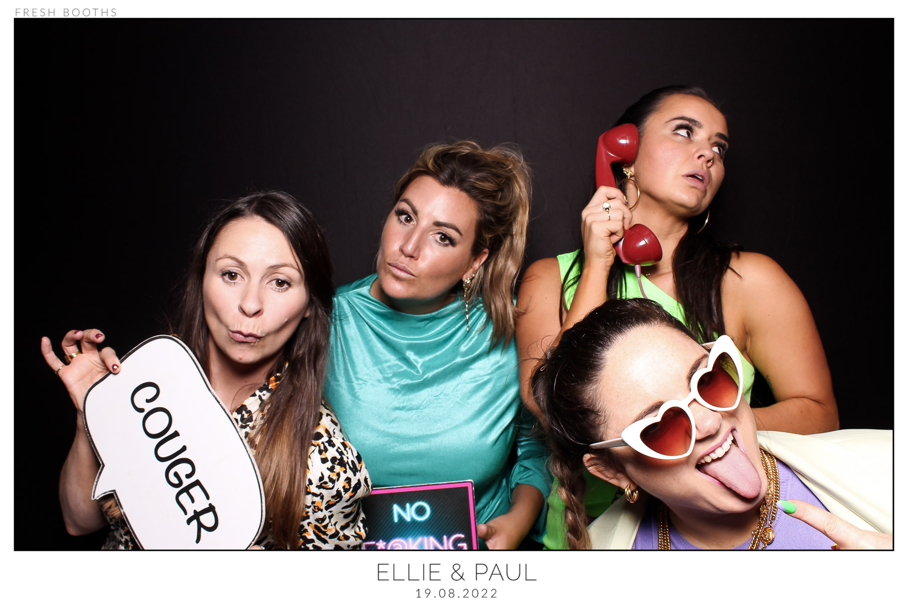 Ellie & Paul - classic Open Booth | View more photos from the event at gallery.freshbooths.com/u/FreshBooths/Ellie-Paul-classic-Open-Booth