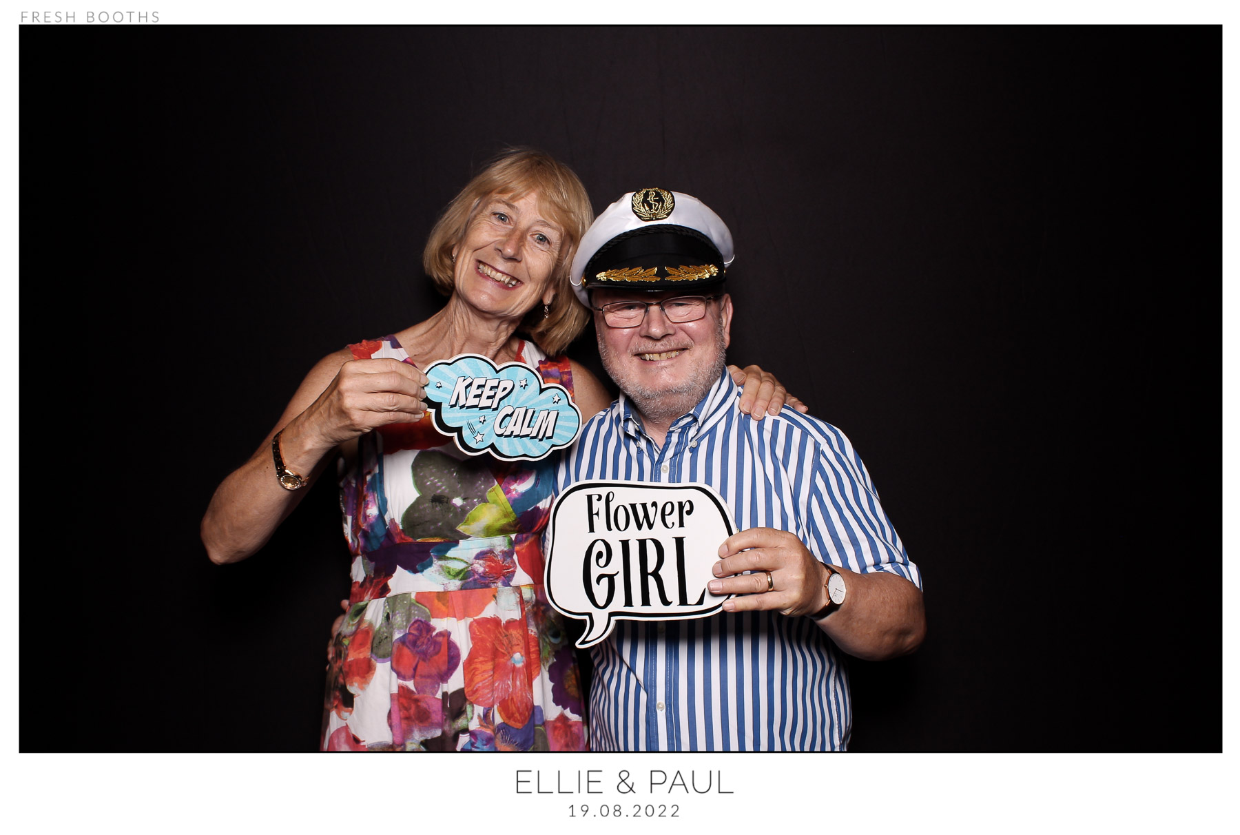 Ellie & Paul - classic Open Booth | View more photos from the event at gallery.freshbooths.com/u/FreshBooths/Ellie-Paul-classic-Open-Booth