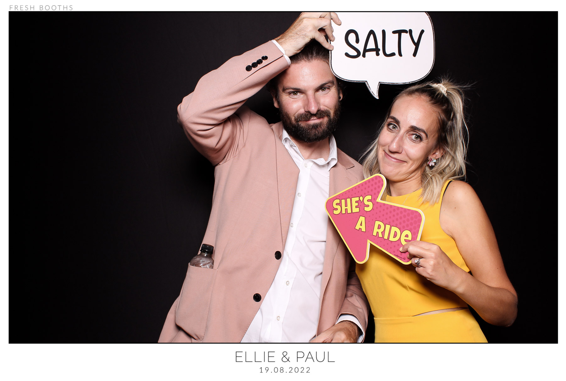 Ellie & Paul - classic Open Booth | View more photos from the event at gallery.freshbooths.com/u/FreshBooths/Ellie-Paul-classic-Open-Booth