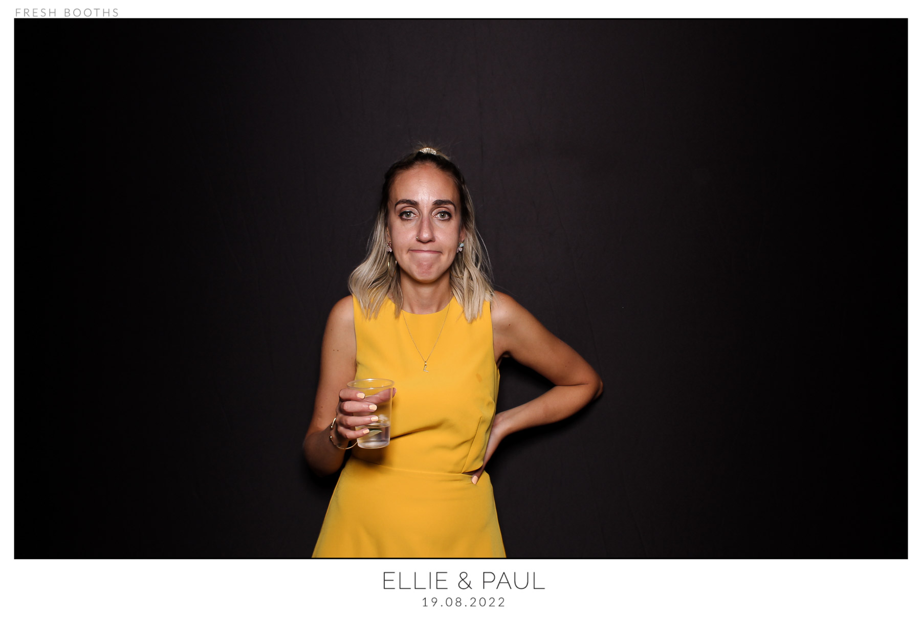 Ellie & Paul - classic Open Booth | View more photos from the event at gallery.freshbooths.com/u/FreshBooths/Ellie-Paul-classic-Open-Booth