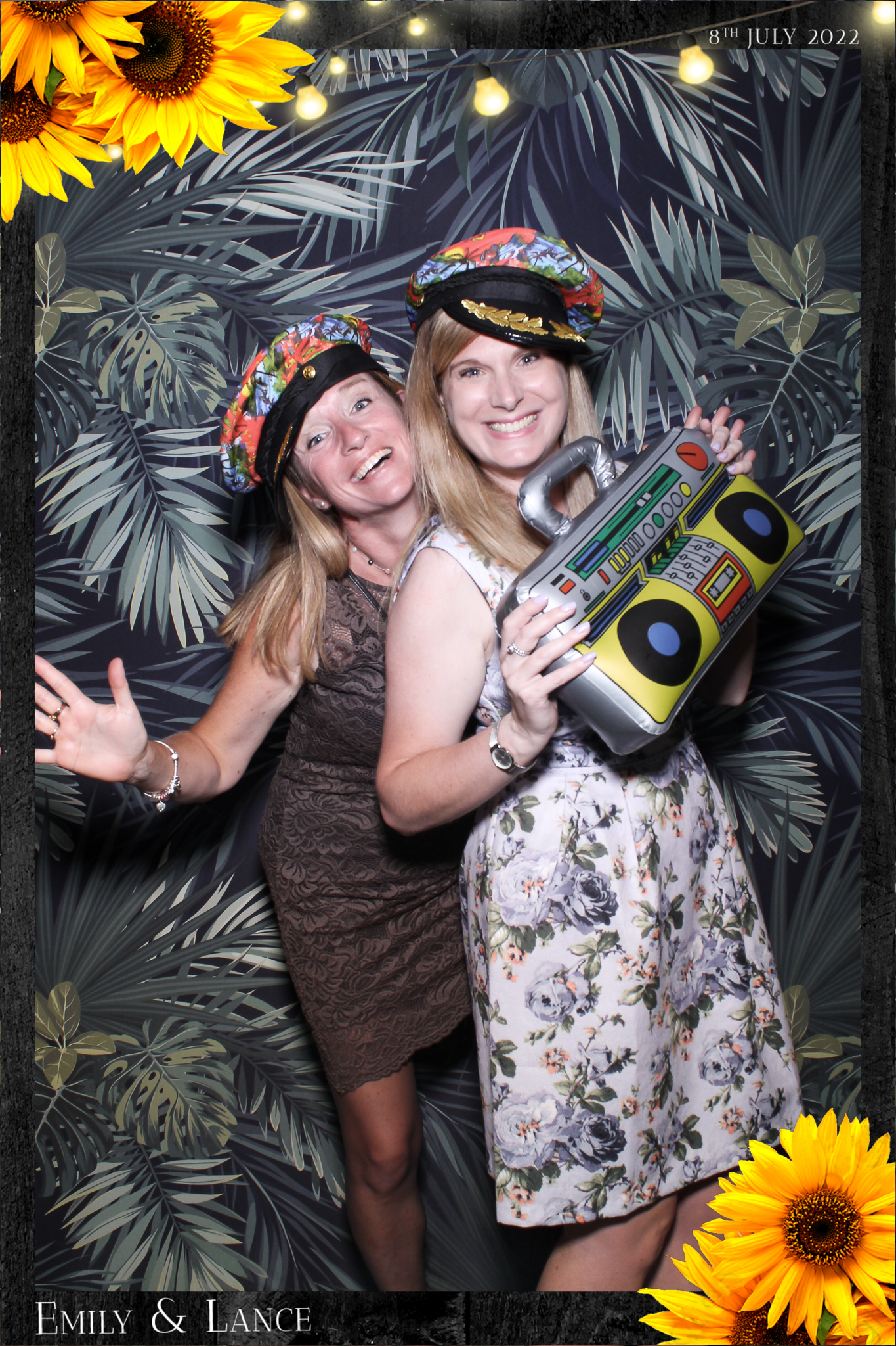 Emily & Lance Wedding - Selfie Mirror | View more photos from the event at gallery.freshbooths.com/u/FreshBooths/Emily-Lance-Wedding-Selfie-Mirror