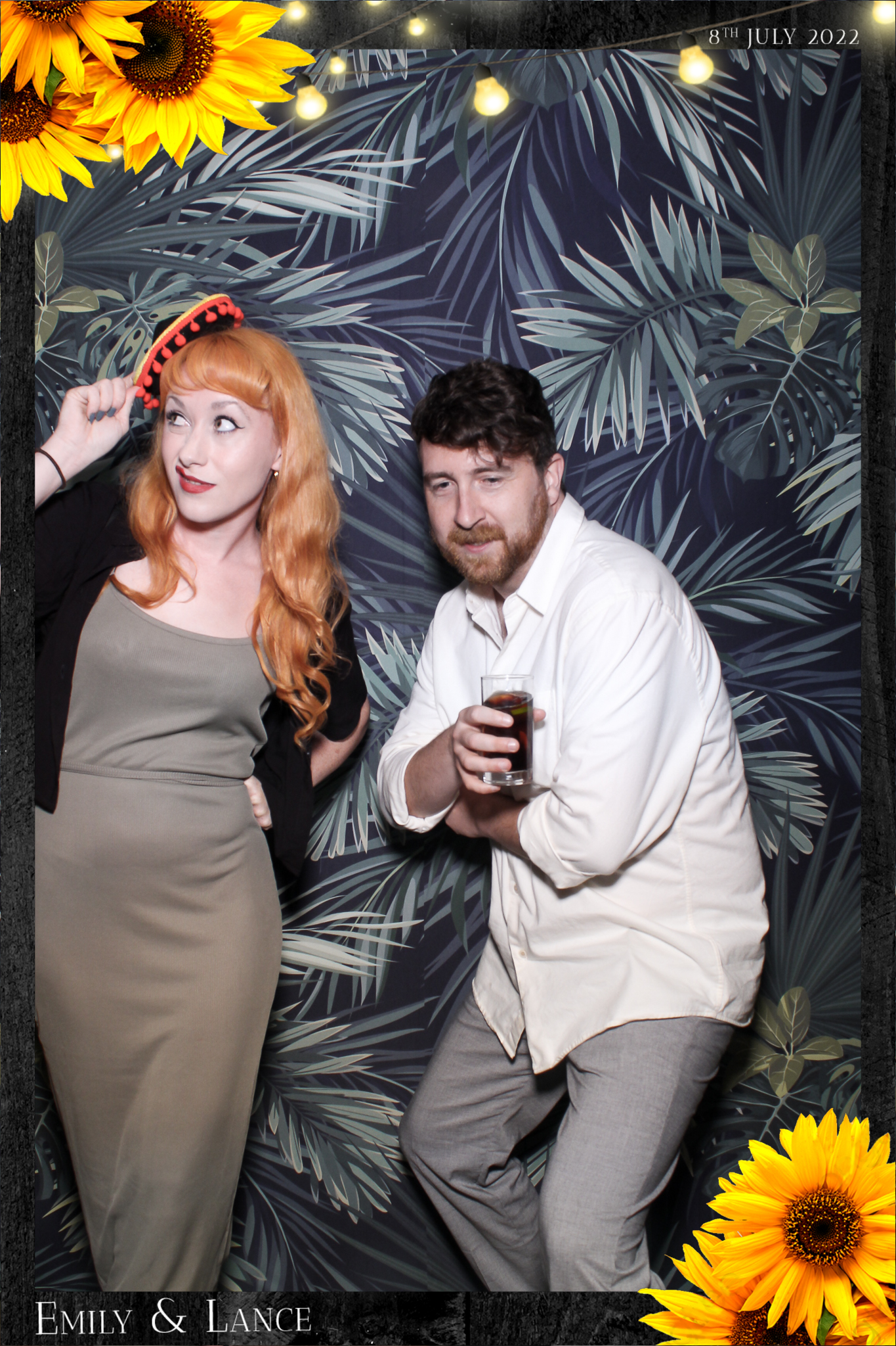 Emily & Lance Wedding - Selfie Mirror | View more photos from the event at gallery.freshbooths.com/u/FreshBooths/Emily-Lance-Wedding-Selfie-Mirror