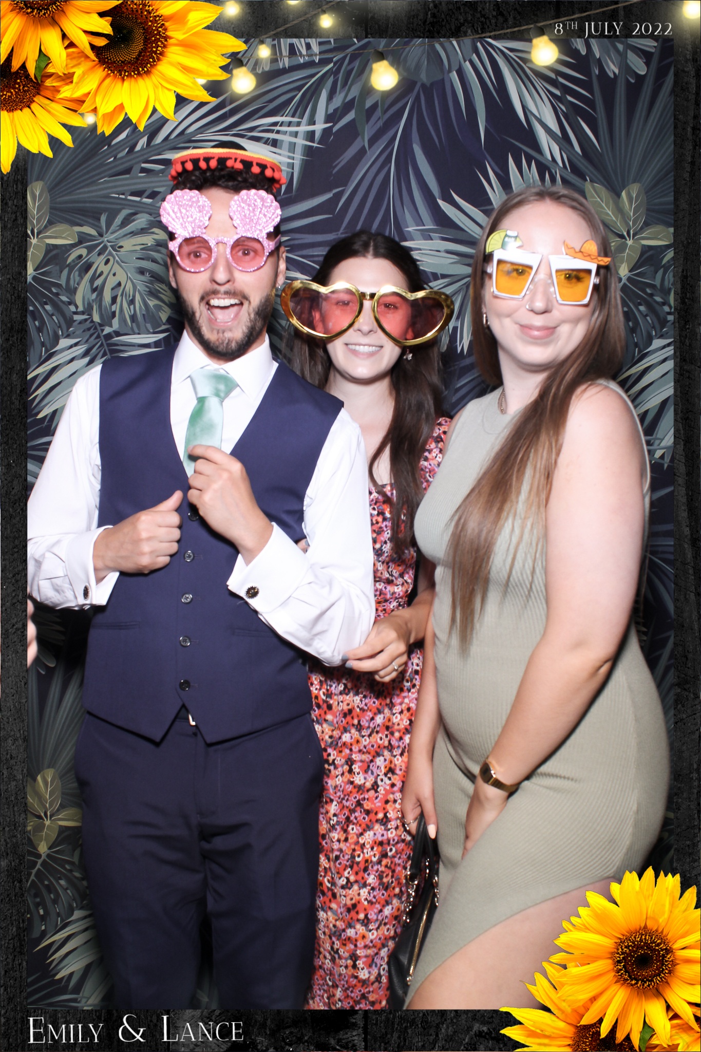 Emily & Lance Wedding - Selfie Mirror | View more photos from the event at gallery.freshbooths.com/u/FreshBooths/Emily-Lance-Wedding-Selfie-Mirror