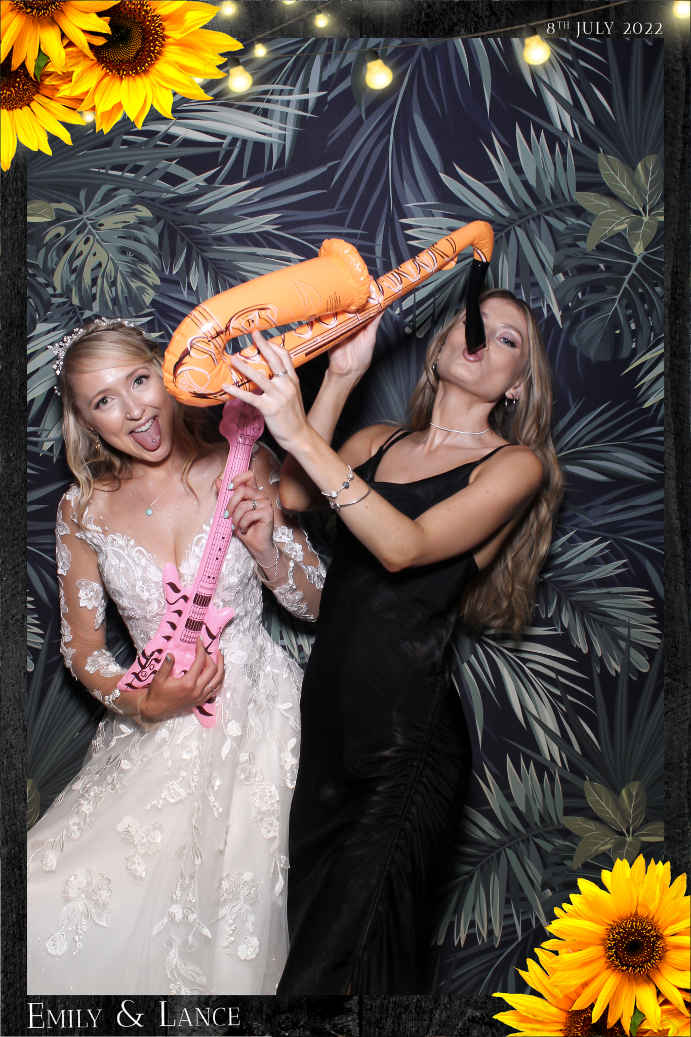 Emily & Lance Wedding - Selfie Mirror | View more photos from the event at gallery.freshbooths.com/u/FreshBooths/Emily-Lance-Wedding-Selfie-Mirror