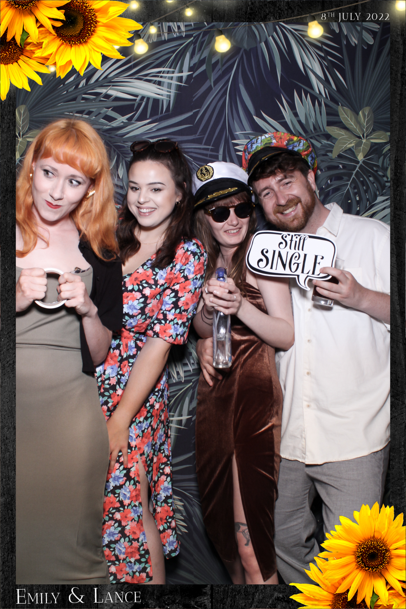 Emily & Lance Wedding - Selfie Mirror | View more photos from the event at gallery.freshbooths.com/u/FreshBooths/Emily-Lance-Wedding-Selfie-Mirror